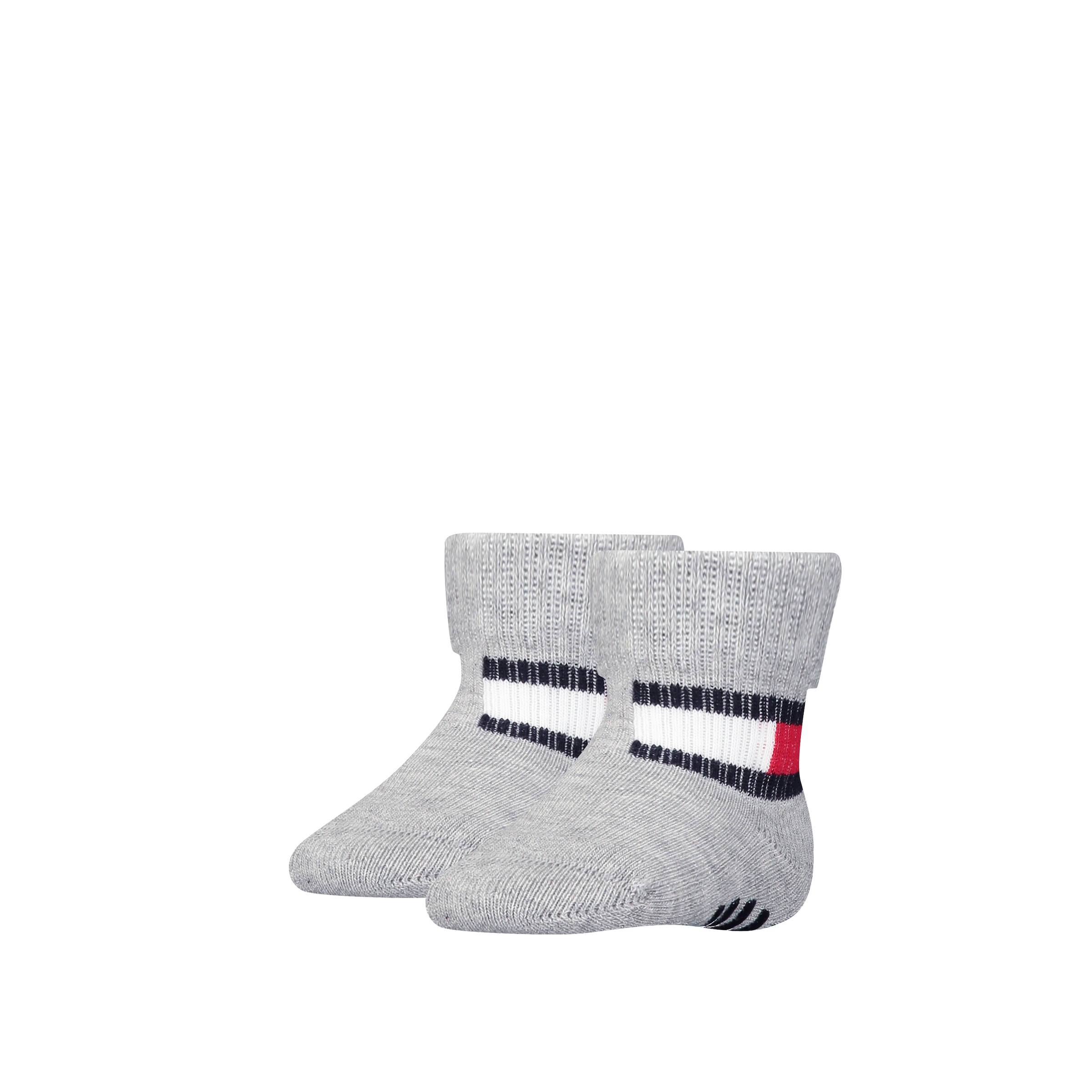 Tommy Hilfiger Socken »TH BABY SOCK FLAG SOCK« 2 Paar,  mit Antirutsch-Noppen an der Fußsohle