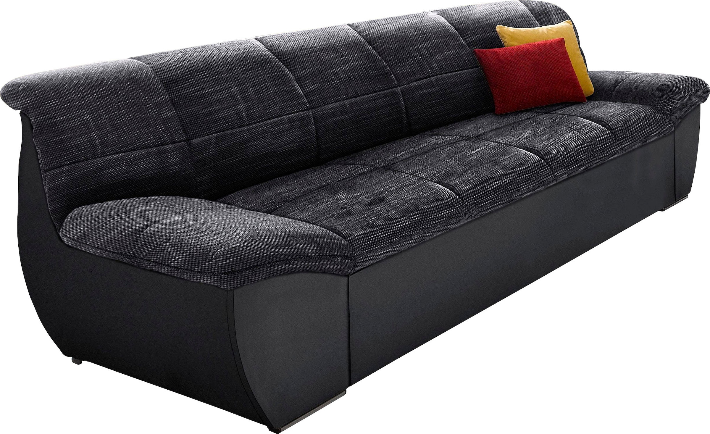 DOMO collection 3-Sitzer »Splash, moderne Steppung im Sitz und Rücken, komfortabel,« flache Armlehnen zum Entspannen