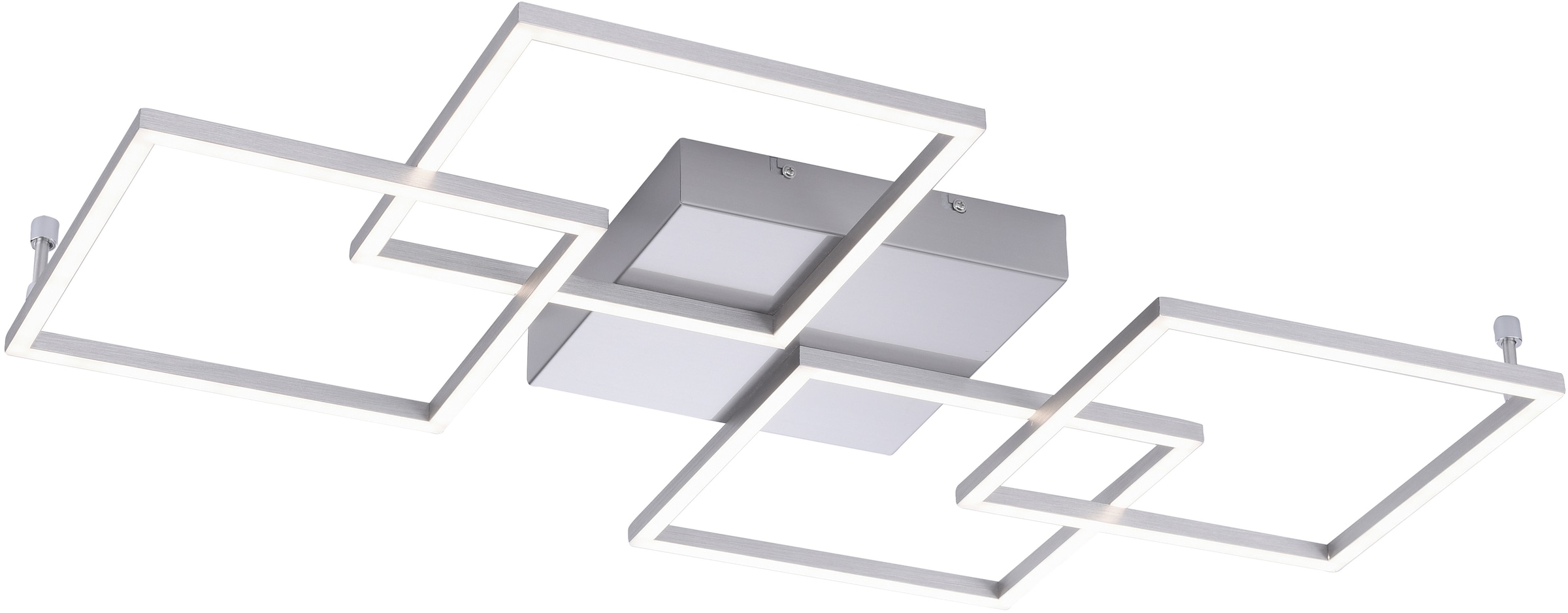 Paul Neuhaus LED Deckenleuchte »Inigo«, 4 flammig, Leuchtmittel LED-Board | LED fest integriert, Stufenlos dimmbar über vorhandenen Wandschalter