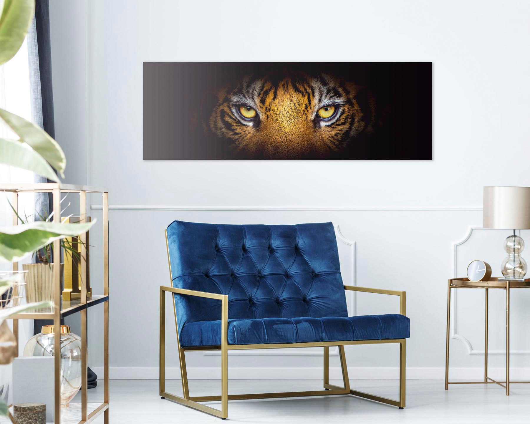 Reinders! Holzbild »Deco Block 40x118 Eye of the Tiger«
