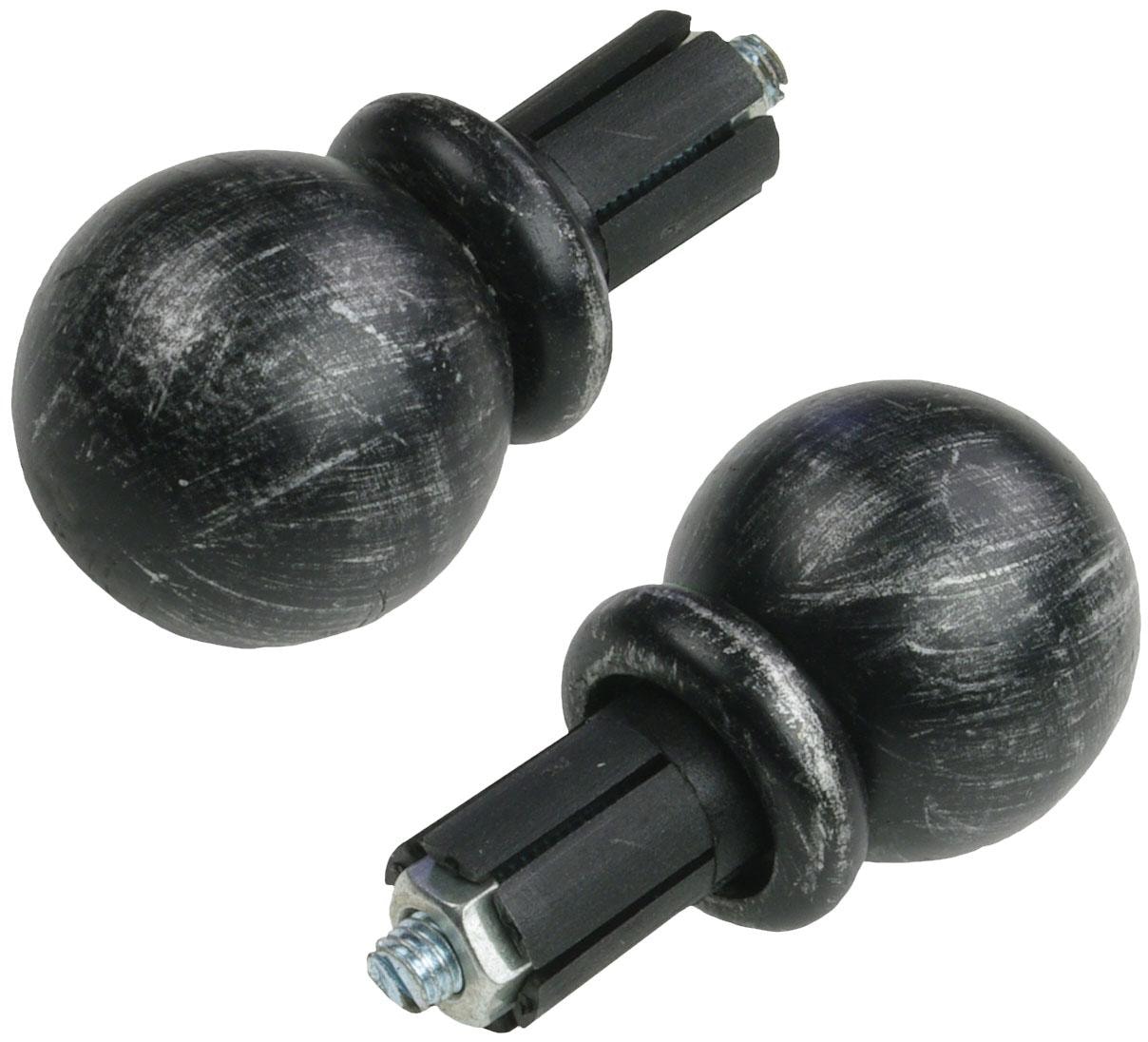 Liedeco Gardinenstange »Esp Kugel« Ø 16 mm 2 läufig-läufig Fixmaß 2-läufig im Fixmaß Ø 16 mm