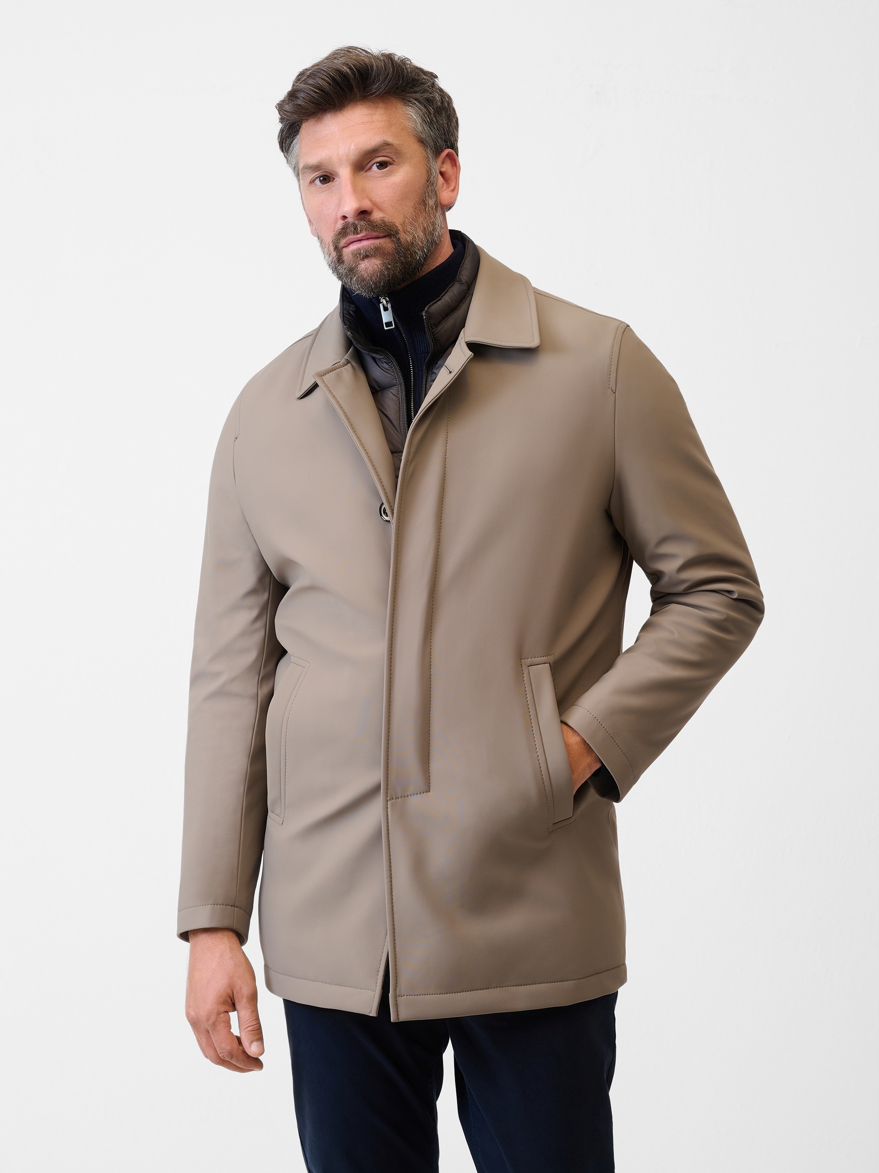 RICANO Kurzmantel »Mantel Claudio« Handgefertigt, Made in Europe