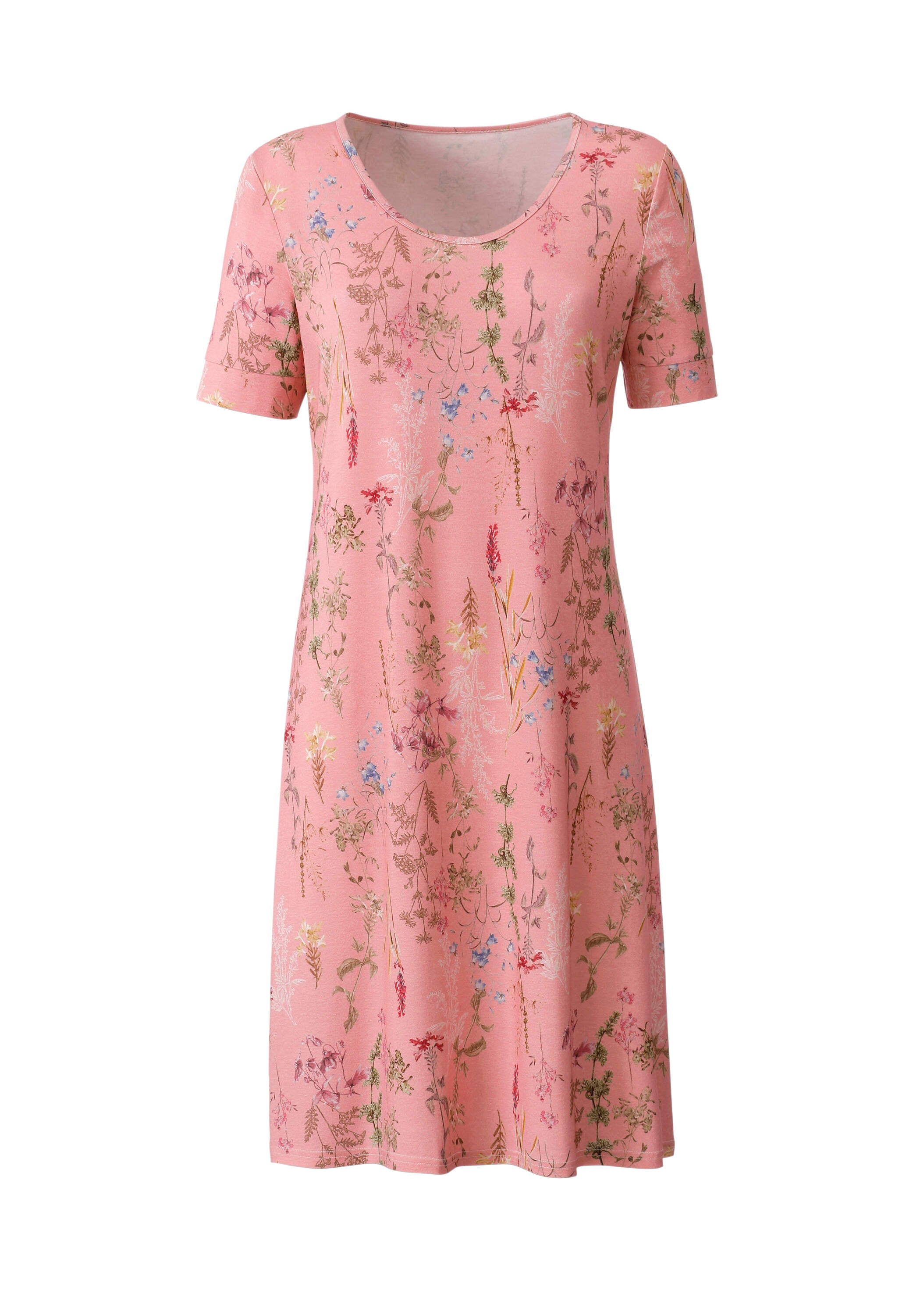 Witt Shirtkleid »Jersey-Kleid Jerseykleid mit Blümchen-Druck« Ohne Taschen mit Blumenmuster