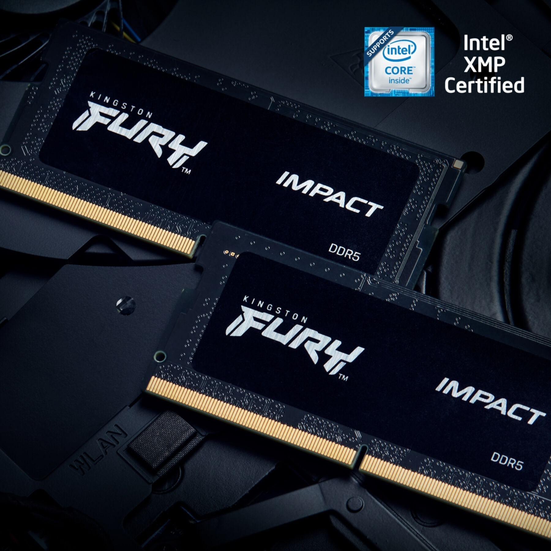Kingston Arbeitsspeicher »32GB 5600MT/s DDR5 CL40 SODIMM FURY Impact PnP«