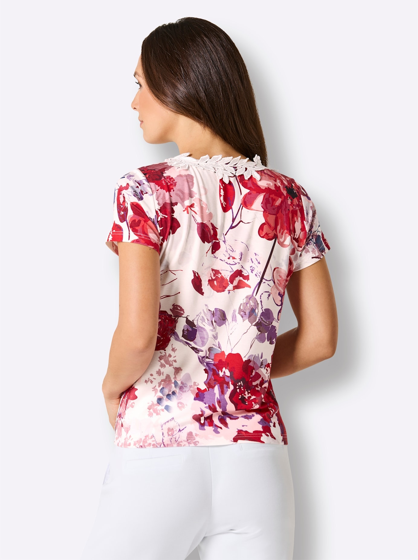 CREATION L PREMIUM Print-Shirt »Lyocell-Shirt« 1 tlg.