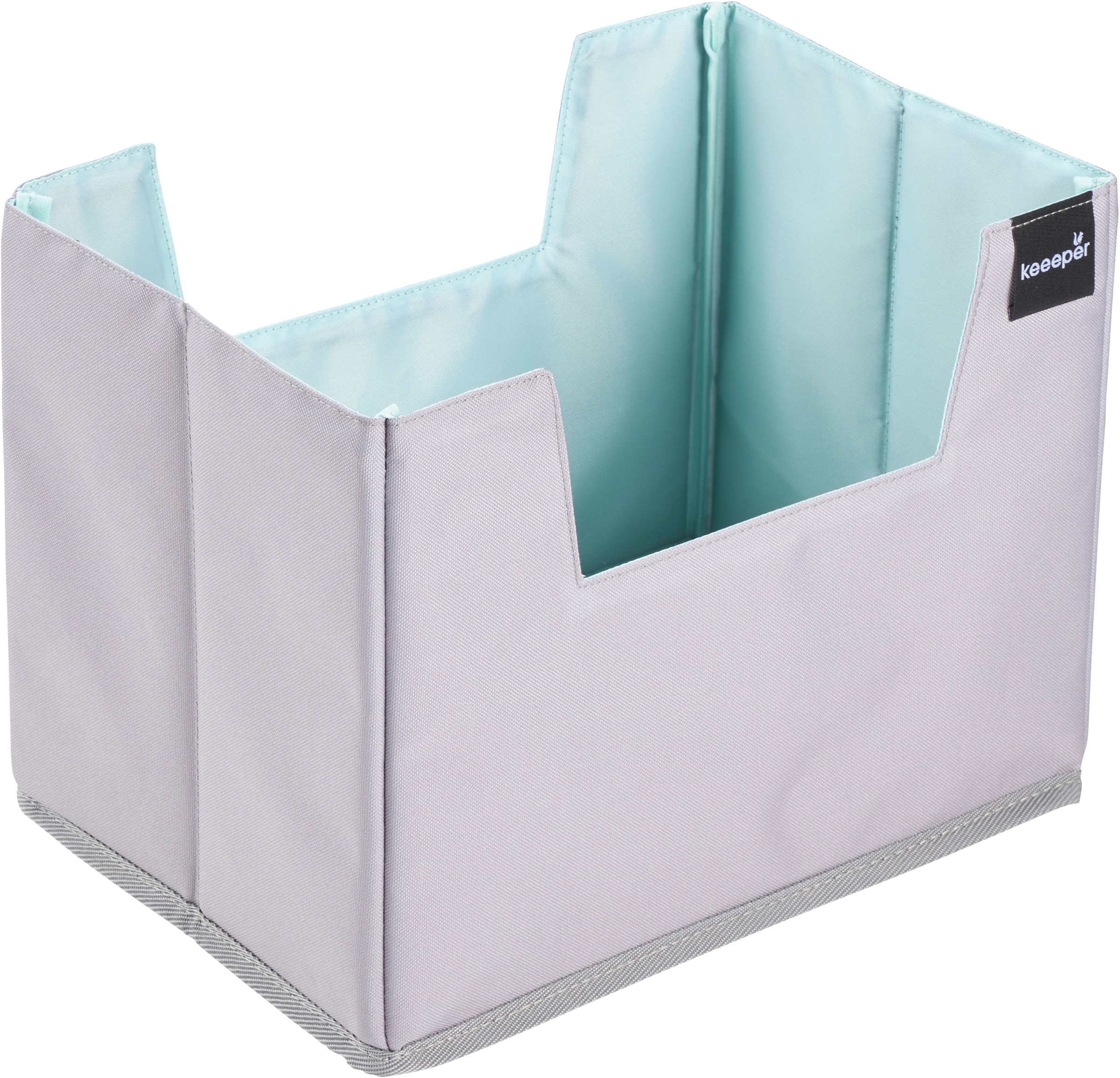 keeeper Klappbox »lea 32l und 5x faltbare Boxen und Isoliertaschen nea« Soft-Touch-Griffe, zusammenklappbar