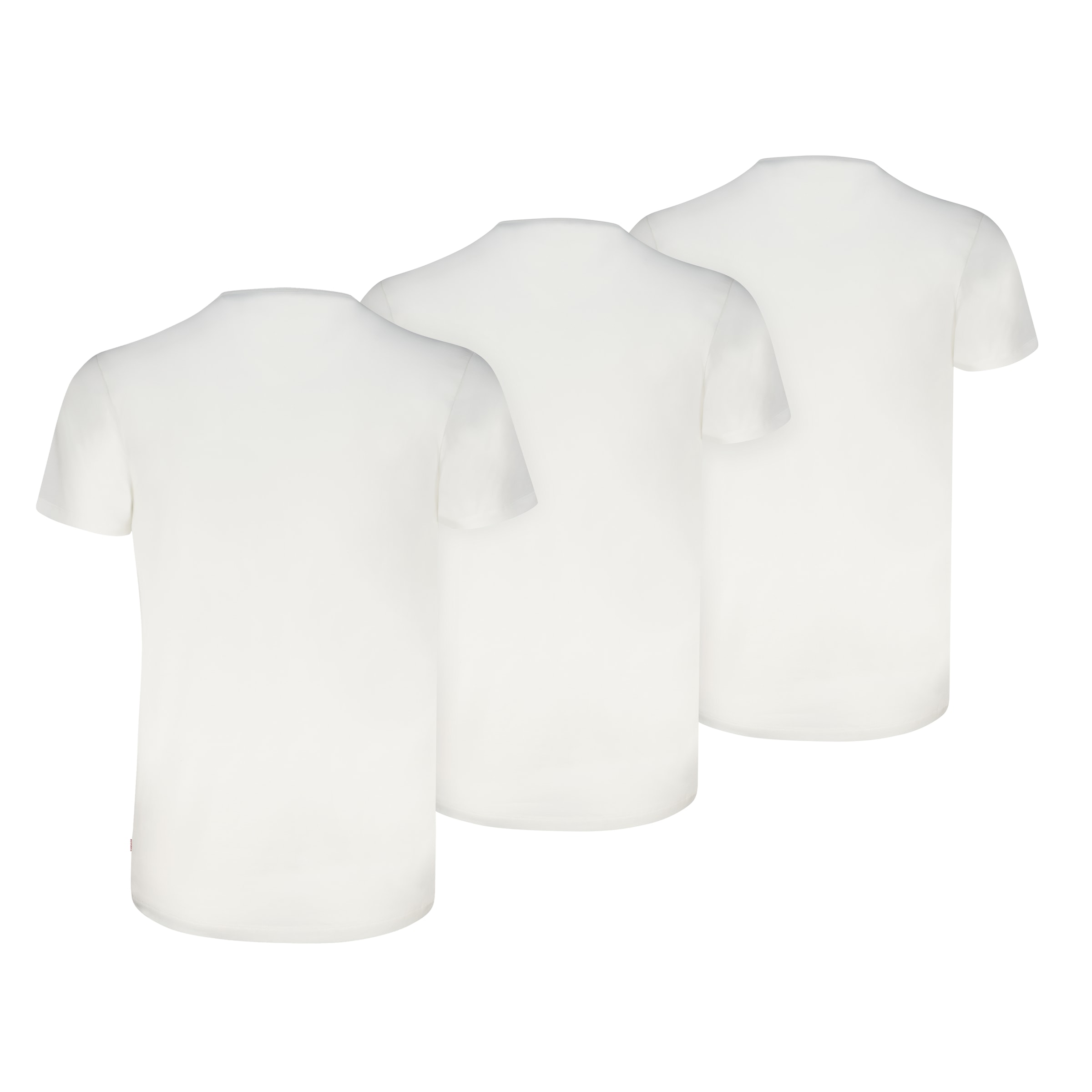 Levi's® V-Shirt 3er Pack,  mit V-Ausschnitt und kurzem Arm, Cotton-Mix