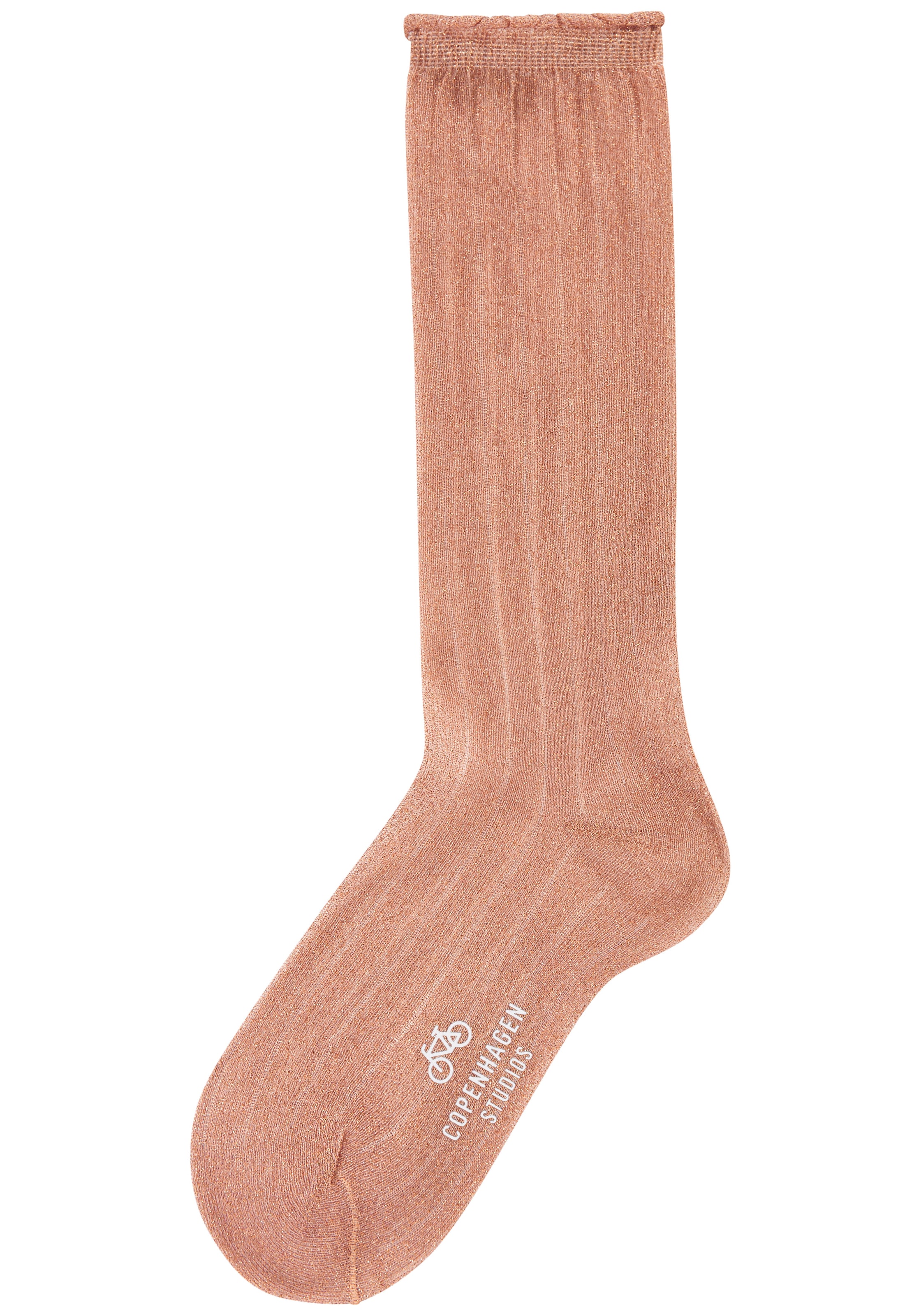 Copenhagen Studios Langsocken Packung, 2 Paar tlg. transparent und mit Glitzer