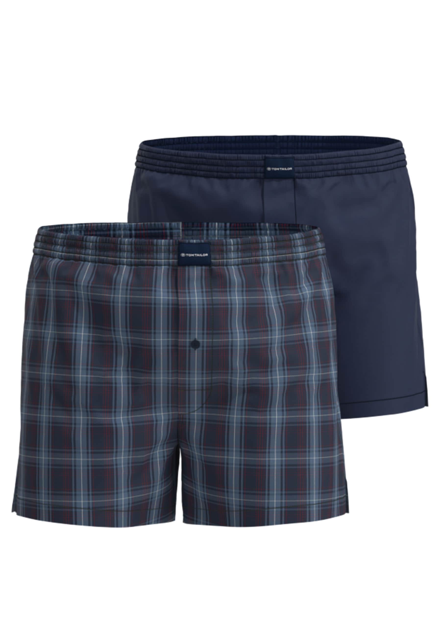 TOM TAILOR Webboxer 2er Pack, 