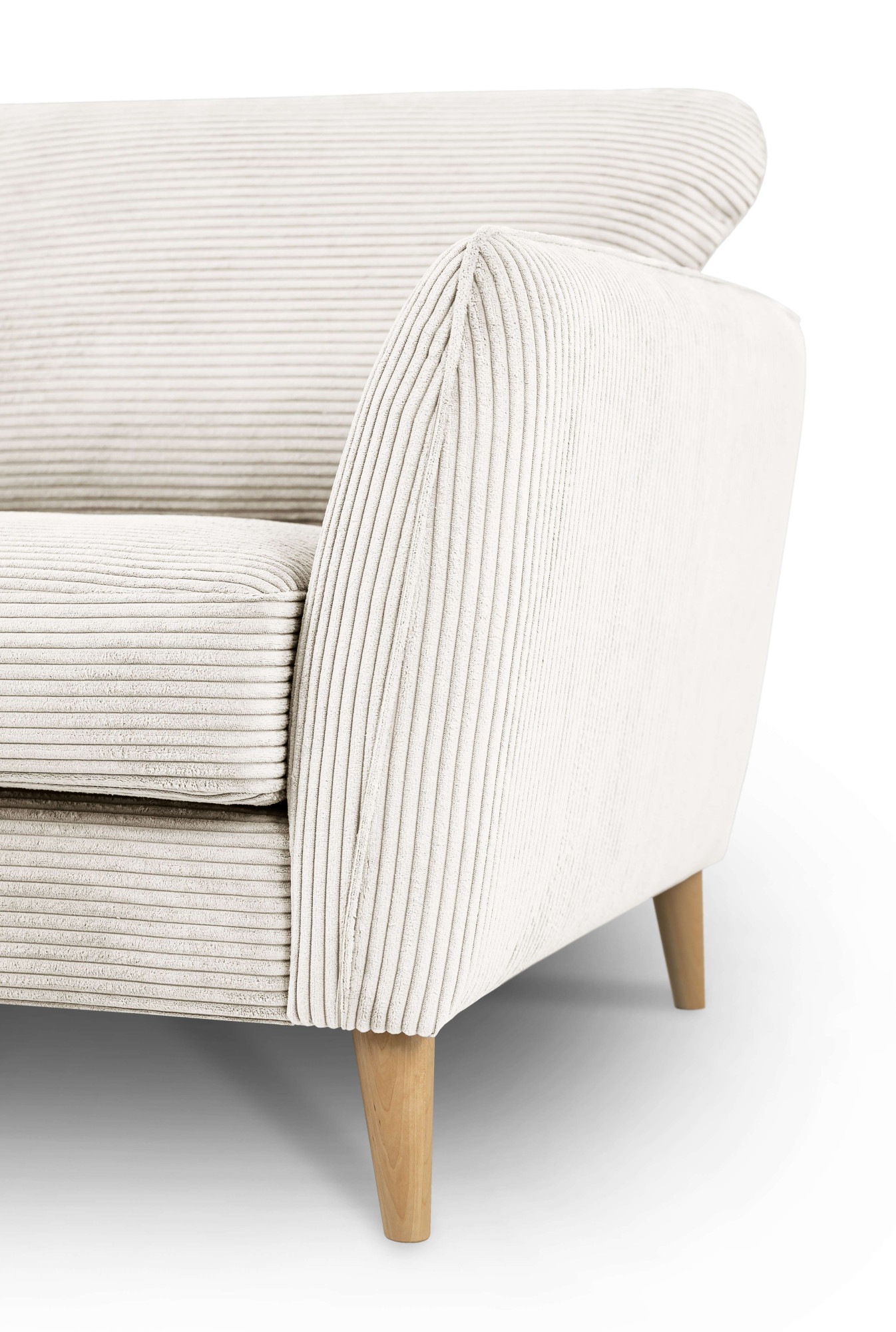 Home affaire Ecksofa »MARSEILLE (242/152cm),L-Form, Rec. rechts/links«, Massivholzbeine aus Eiche, in verschieden Bezügen und Farbvarianten