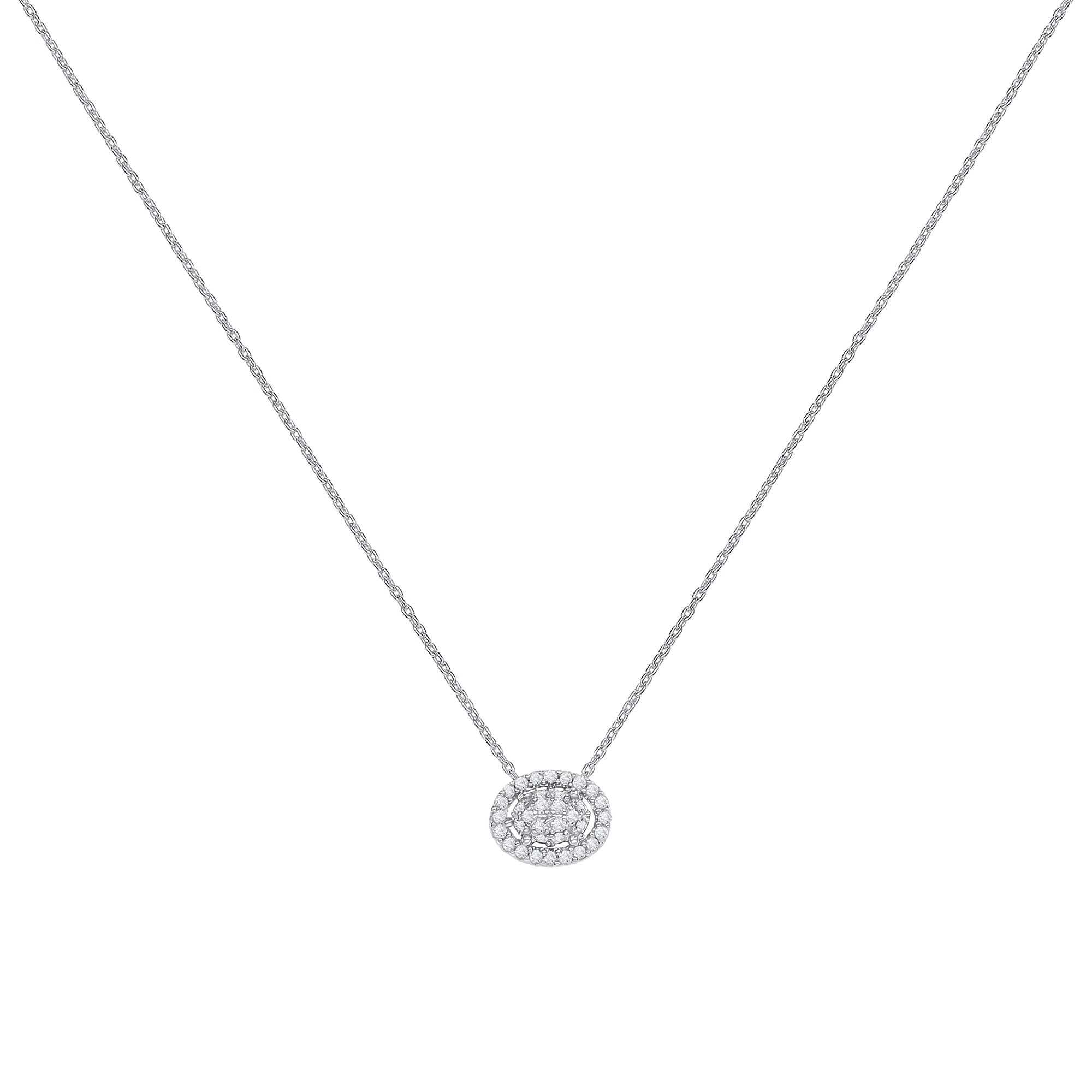 GIORGIO MARTELLO MILANO Kette mit Anhänger »Kette mit Lab Grown Brillanten, Silber 925«