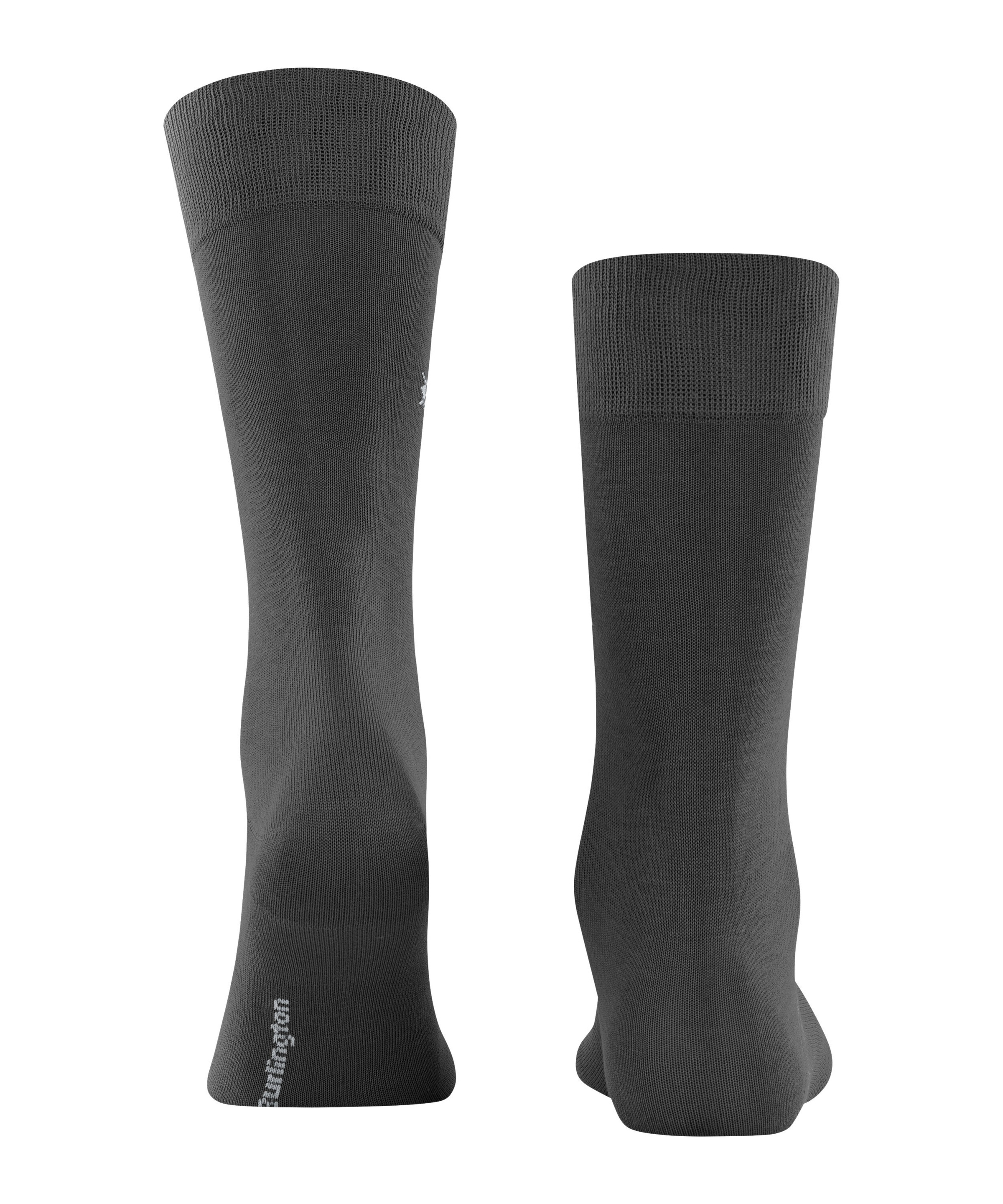 Burlington Socken »Dublin« unifarben, Einheitsgröße 40-46, Burlington-Logo