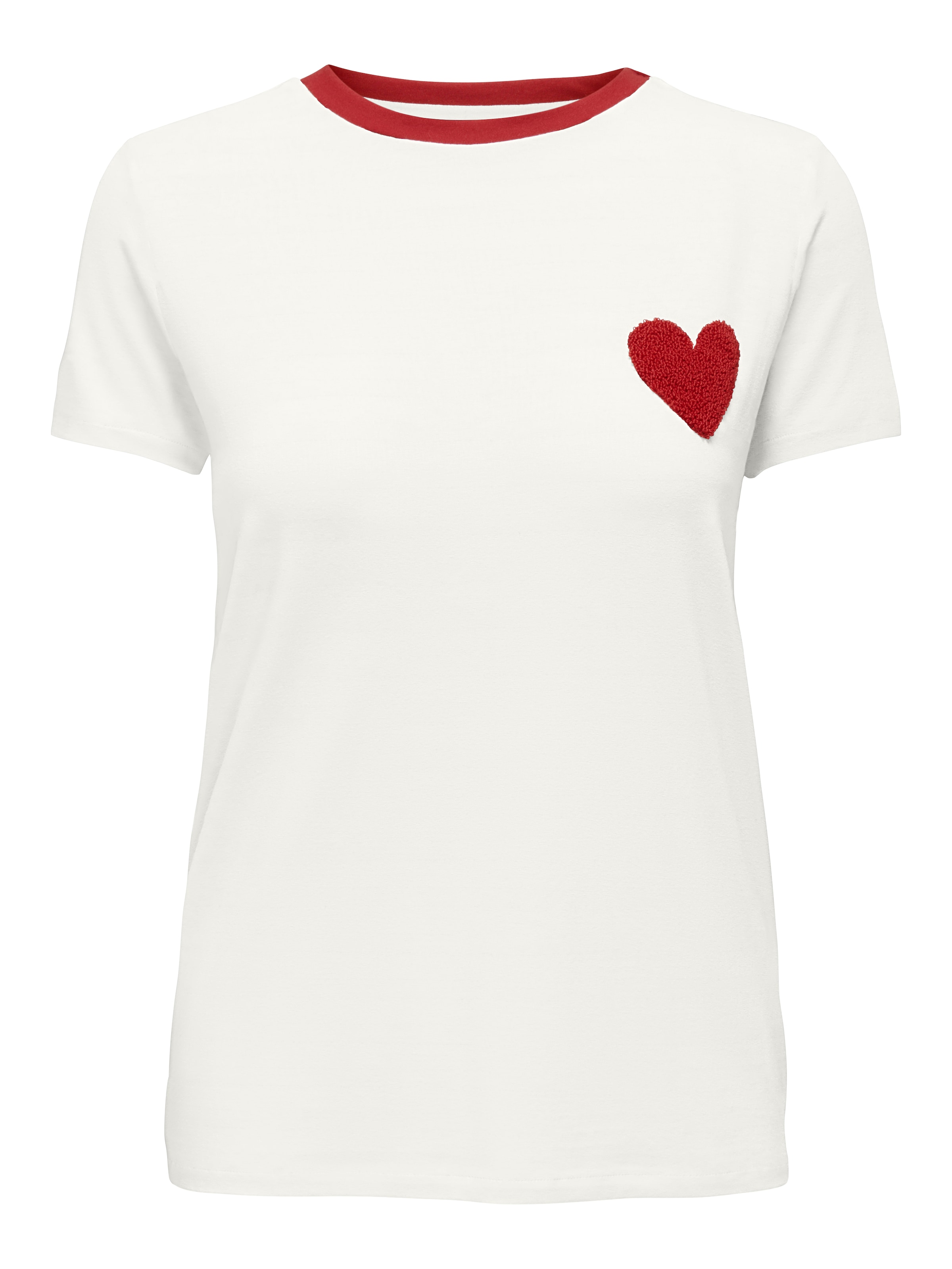 ONLY Kurzarmshirt »ONLHEART LIFE S/S TEE JRS NOOS«