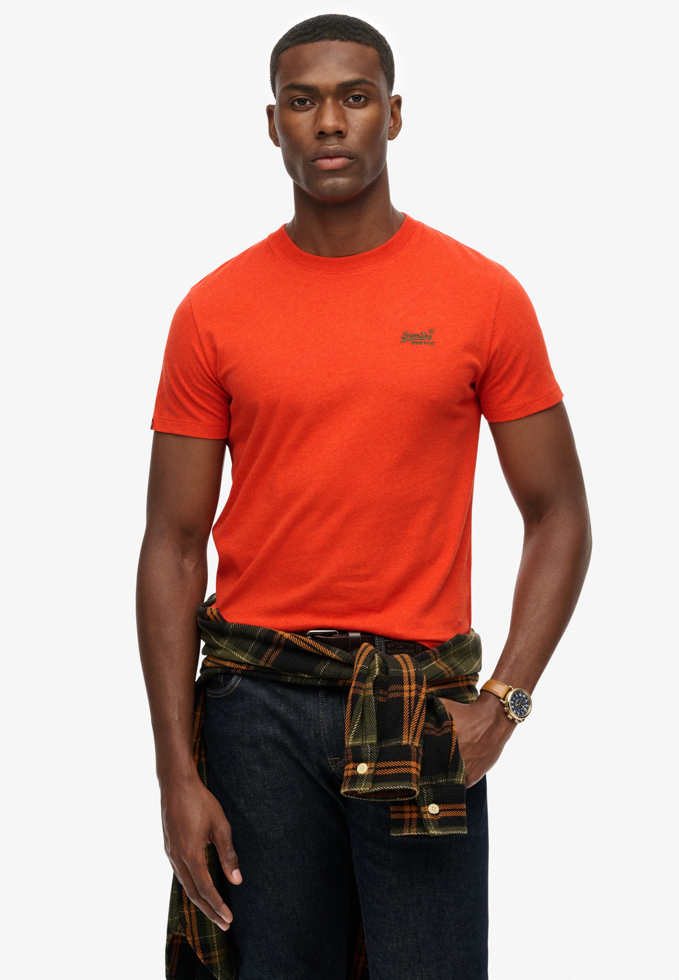 Superdry Rundhalsshirt »ESSENTIAL LOGO EMB TEE«