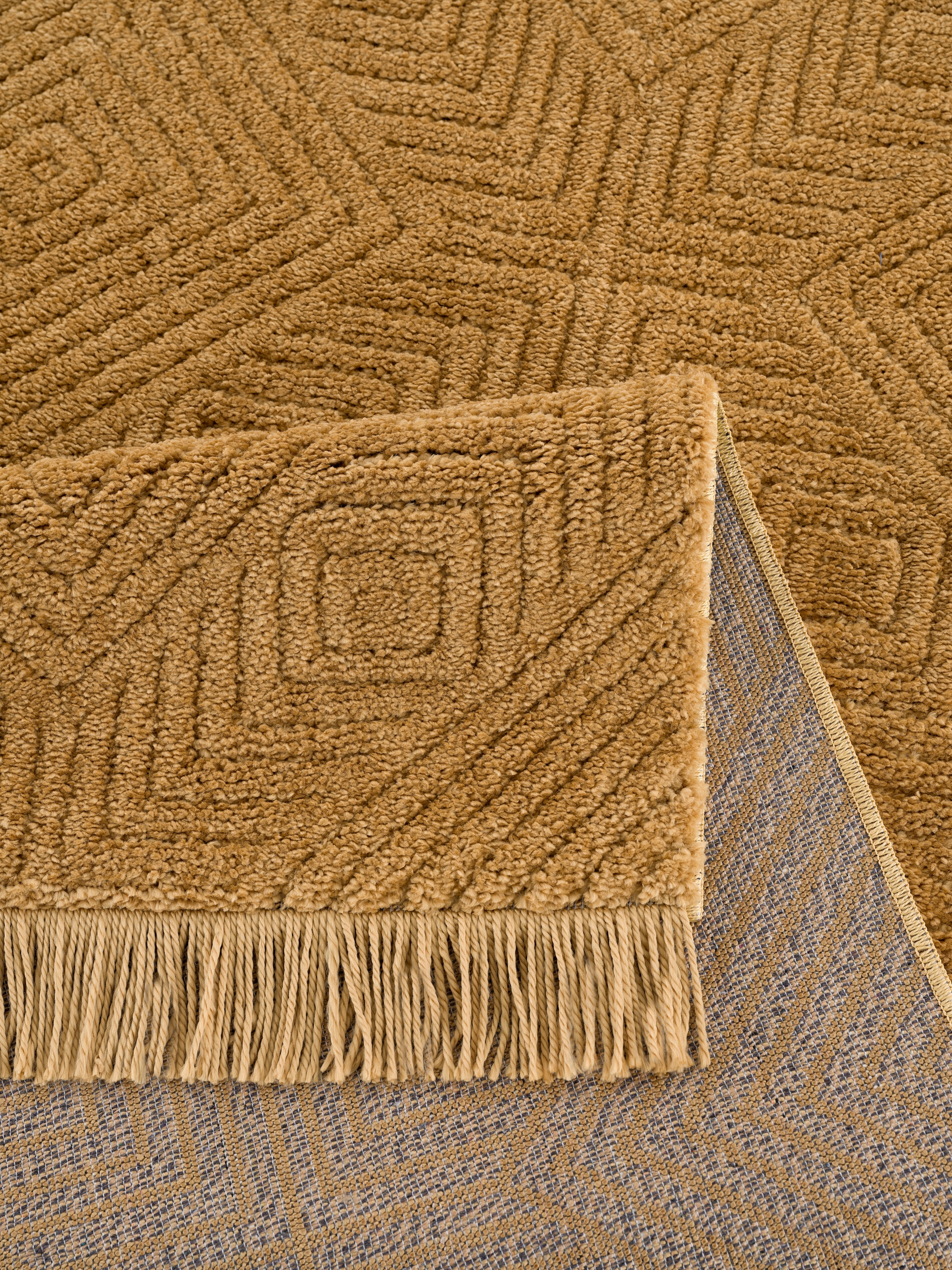 Teppich mit kaufen rechteckig, »Duchesse«, Boho, im Teppich 3D-Effekt, Wende- grafisches bei Fransen OTTO Leonique Design,