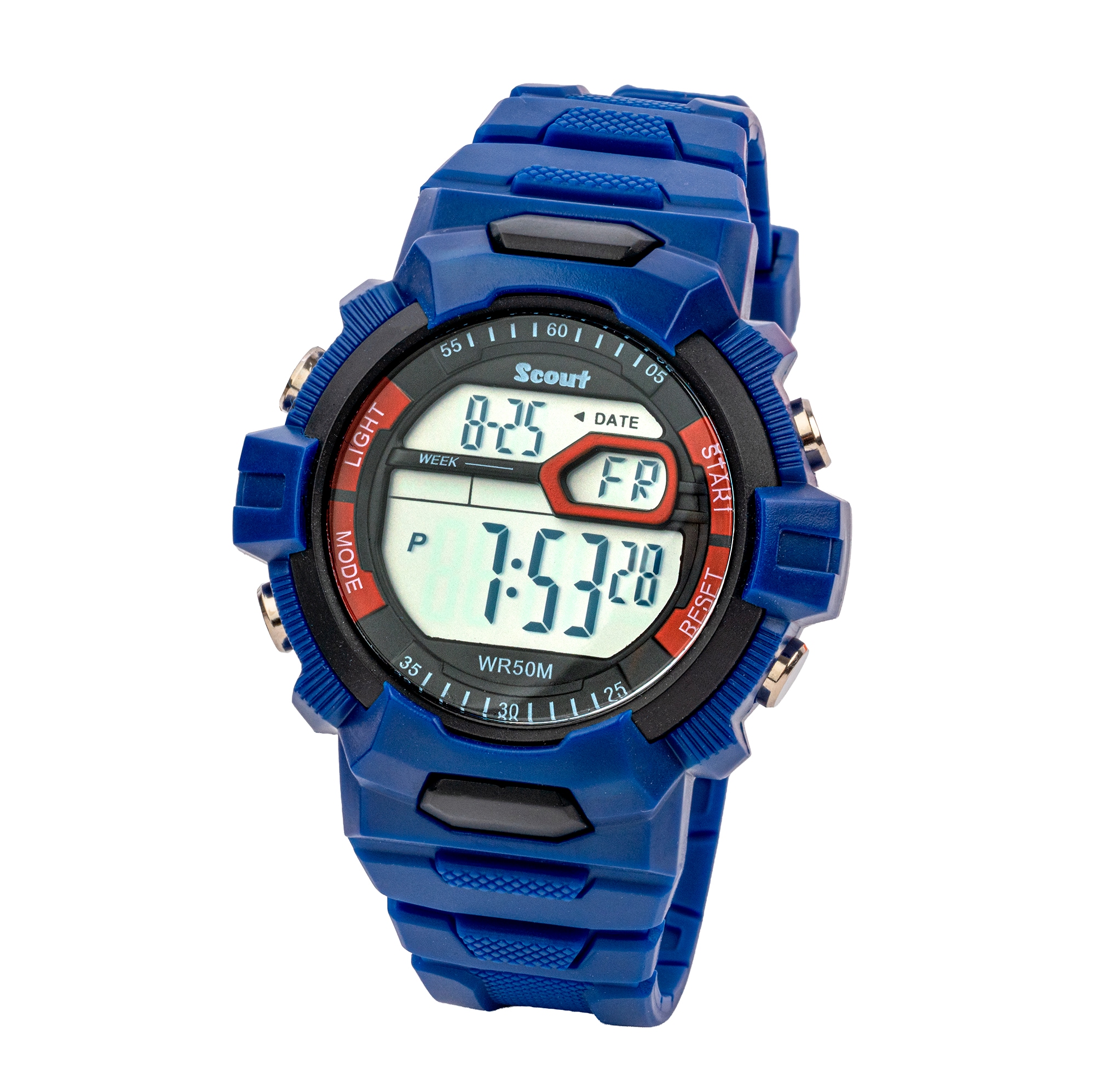 Scout Chronograph »The Digi« Armbanduhr,Quarzuhr, Kinderuhr,Mädchen,Jungen,Geschenkidee,Jugendliche