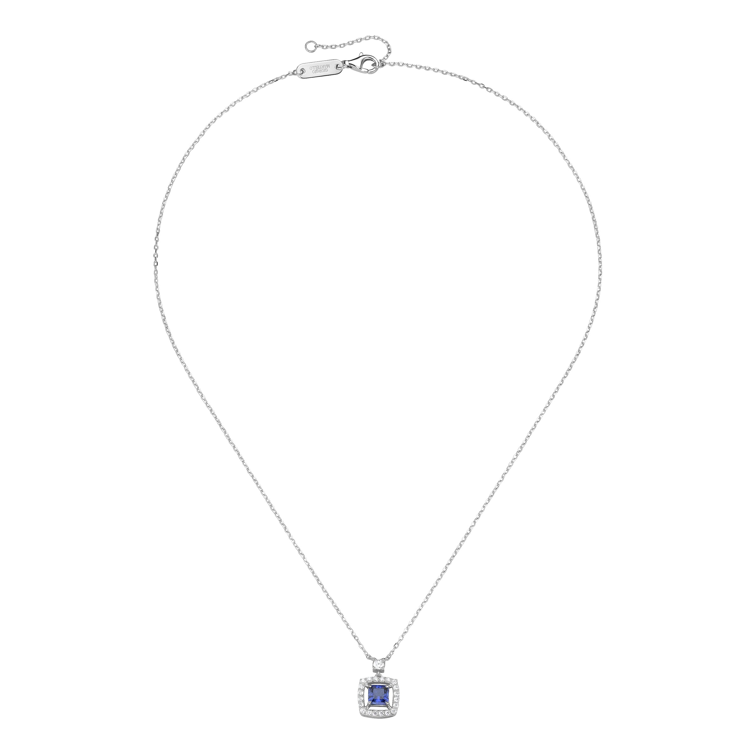GIORGIO MARTELLO MILANO Collier »Collier mit Zirkonia, Silber 925«