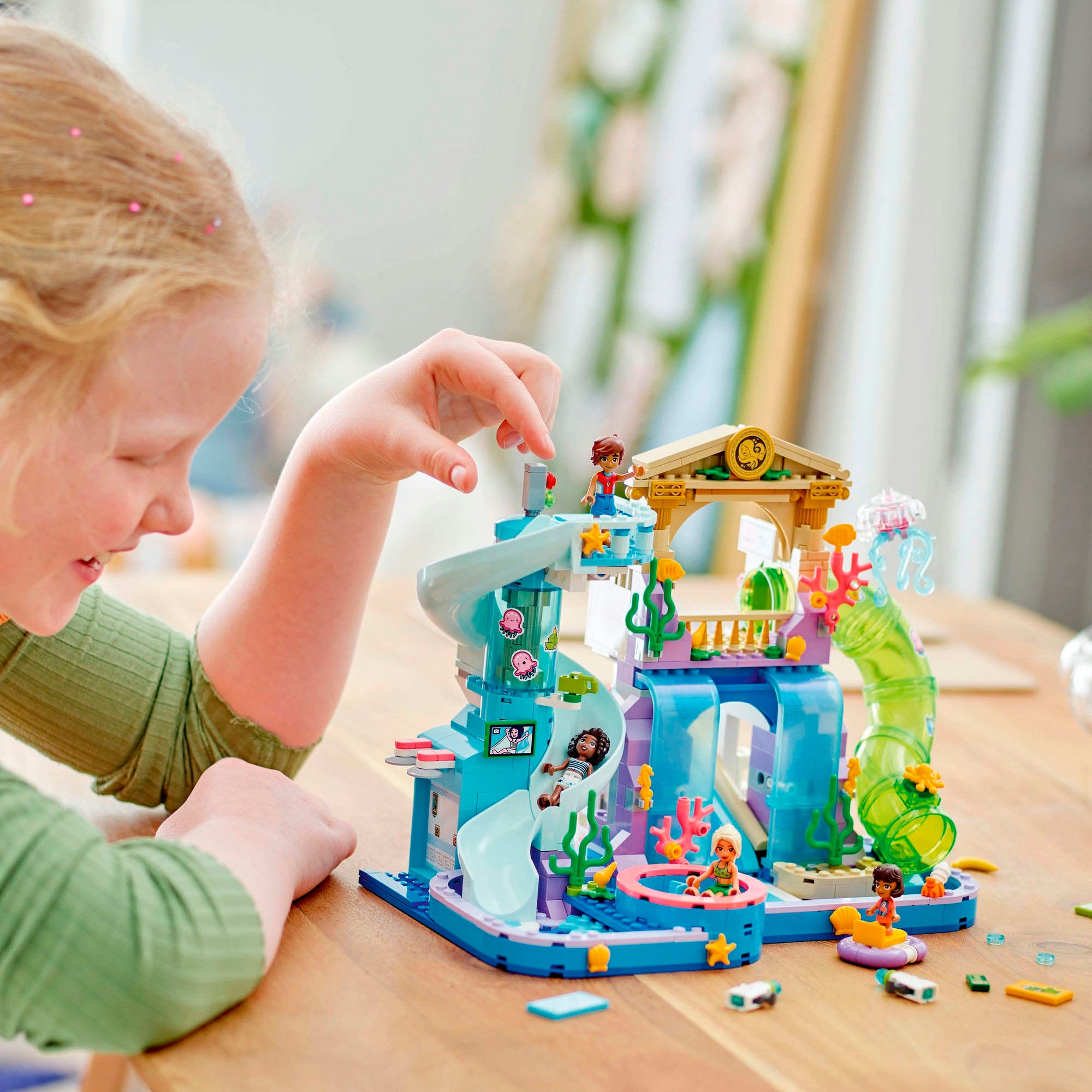 LEGO® Konstruktionsspielsteine »Heartlake City Wasserpark (42630), LEGO Friends«, (814 St.), Made in Europe