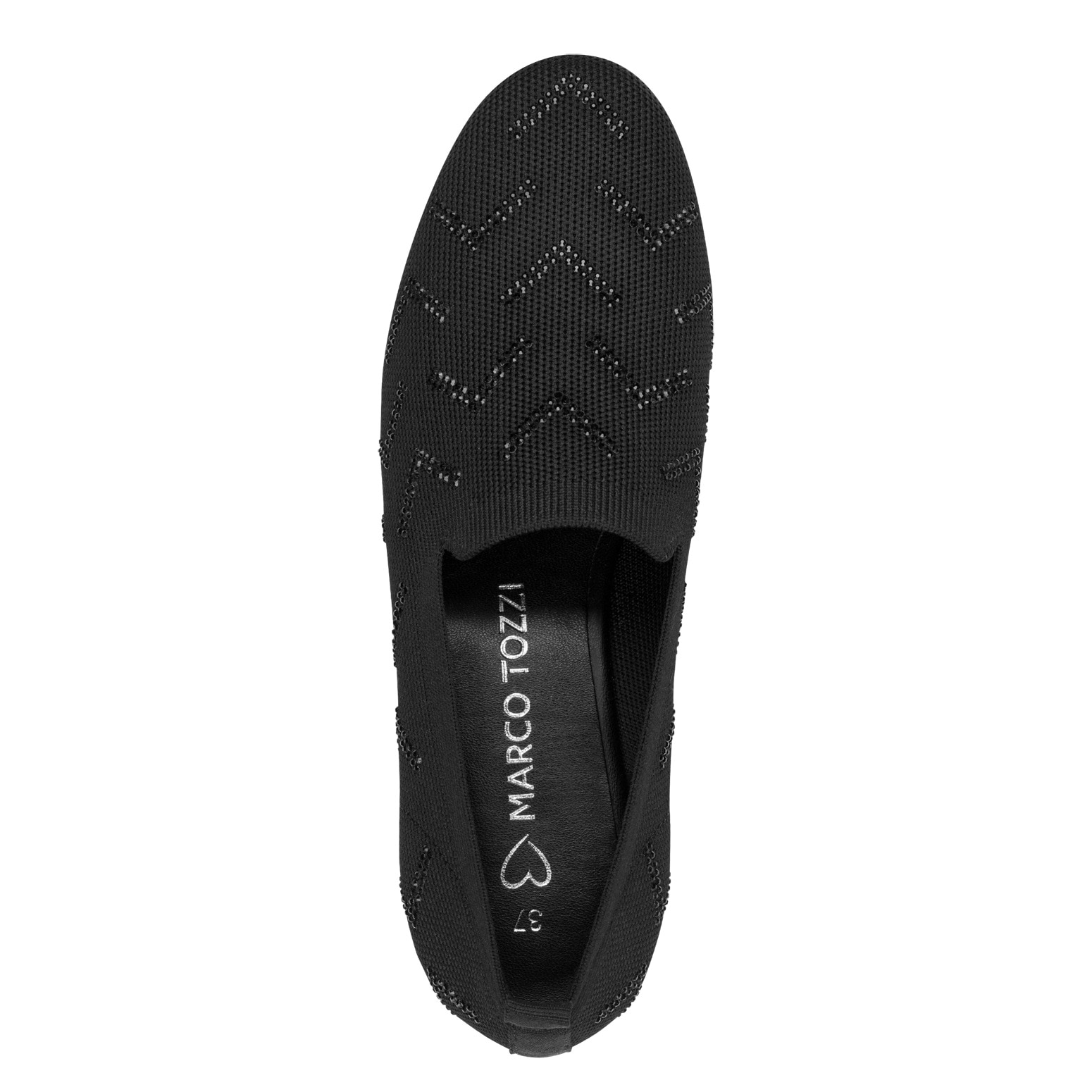 MARCO TOZZI Slipper  Blockabsatz, Businessschuh Schlupfschuh in veganer Verarbeitung