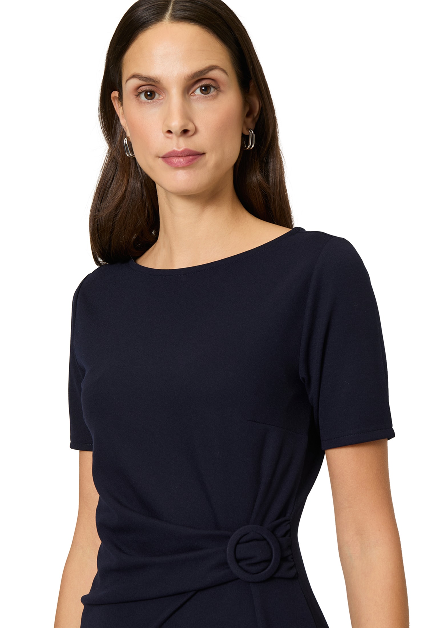 Zero Jerseykleid »Jerseykleid mit Raffung«