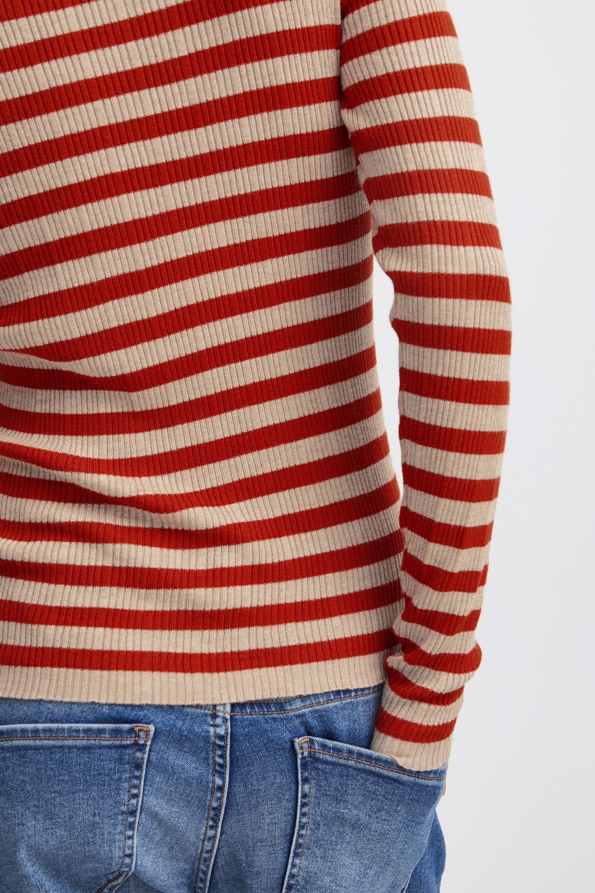 Ichi Strickfleece-Pullover »Strickpullover IHMafa«
