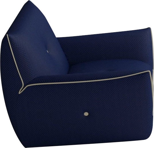 Egoitaliano Sessel »Yuki, extravagantes Design und höchster Sitzkomfort, tolle Details«, mit bioelasatische MIcrofaser BOUNCE bezogen