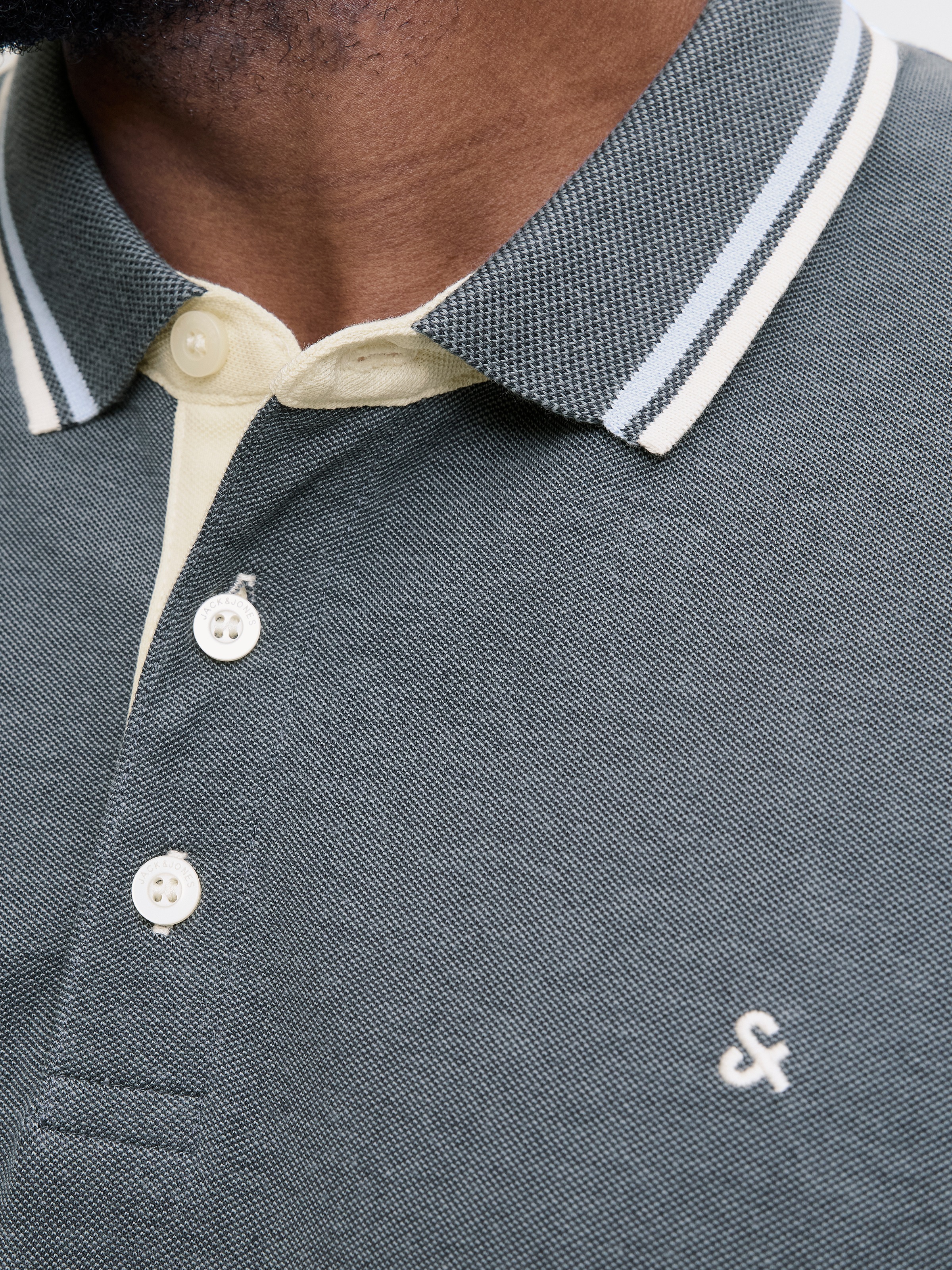 Jack & Jones PlusSize Poloshirt »JJEPAULOS POLO SS NOOS PLS« Baumwolle, regular fit