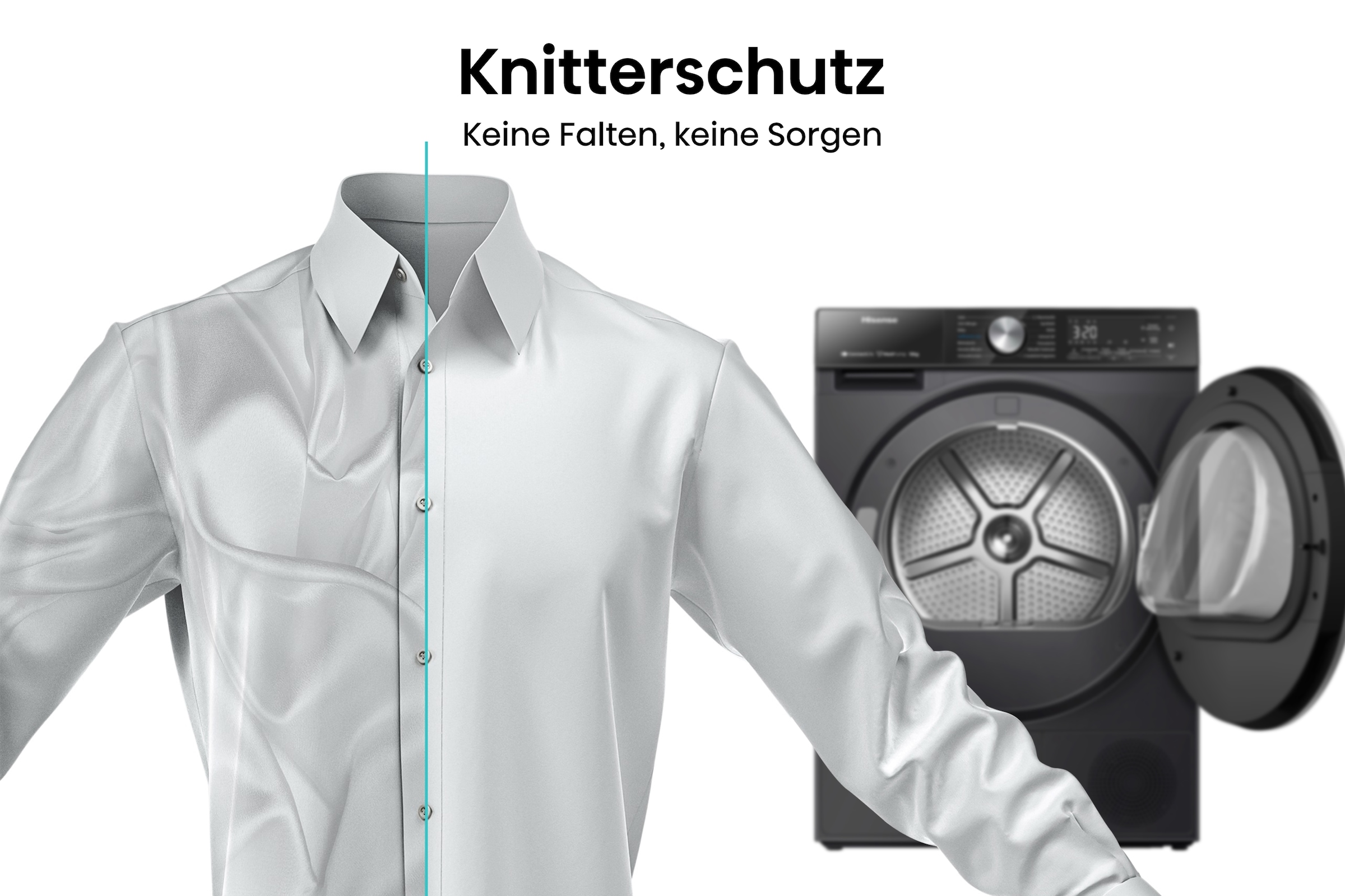 Hisense Wärmepumpentrockner »DH5S102B«, 10 kg