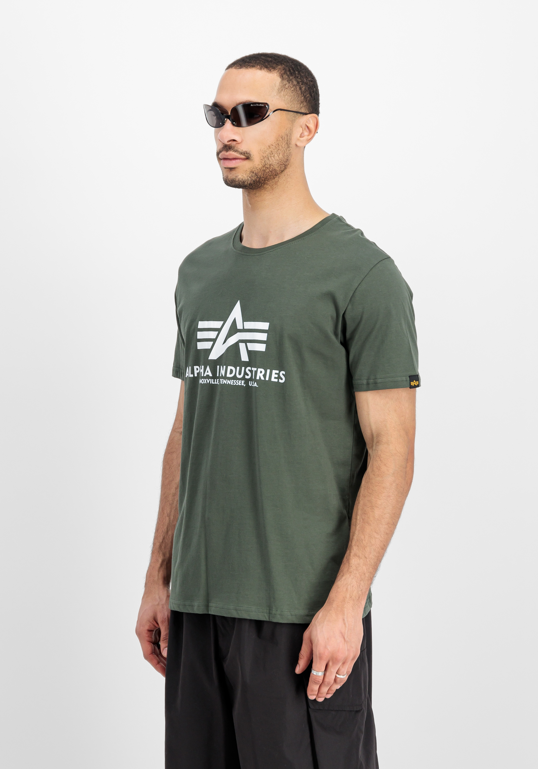 Alpha Industries T-Shirt »Basic T-Shirt« Baumwolle, regular fit