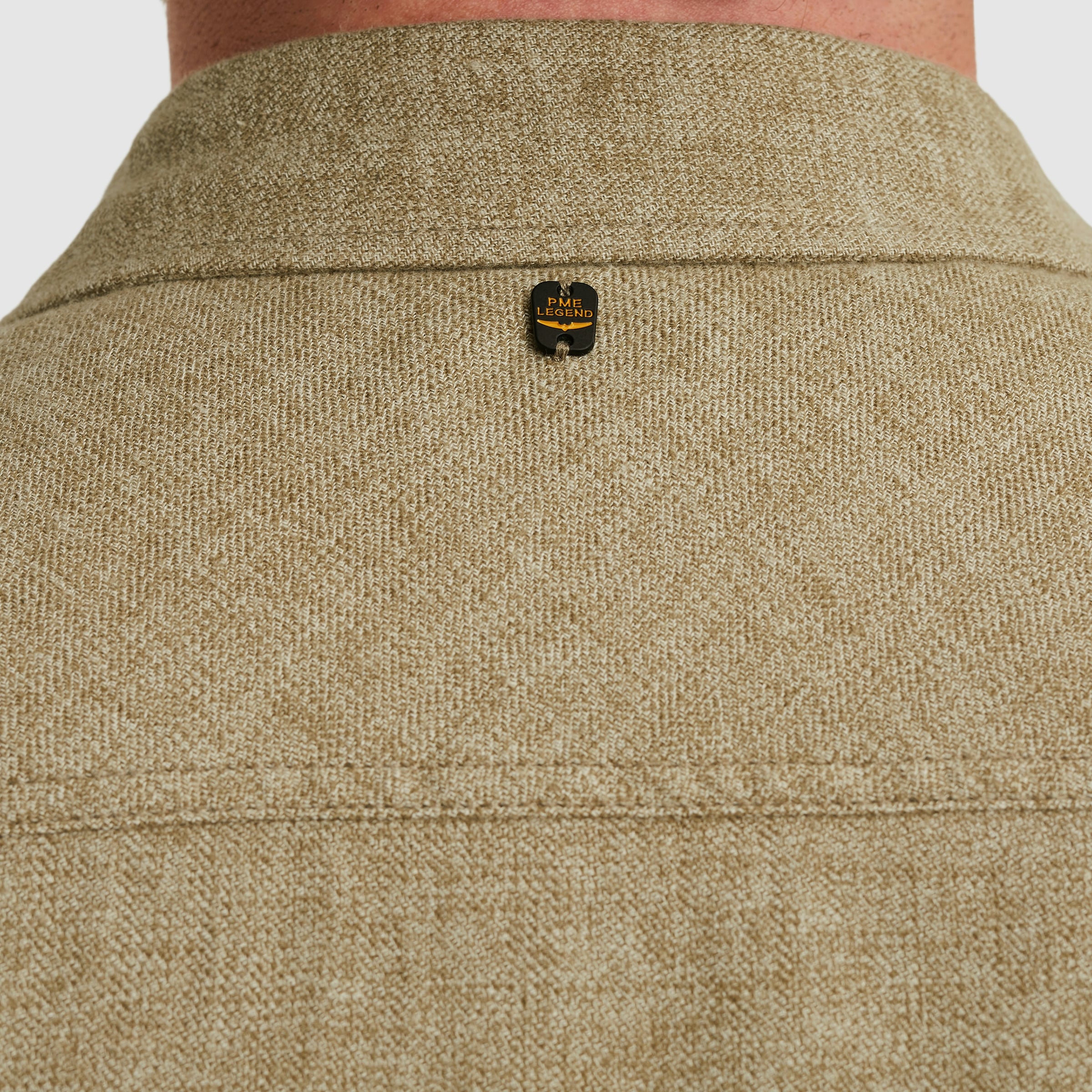 PME LEGEND Langarmhemd mit Knopfleiste