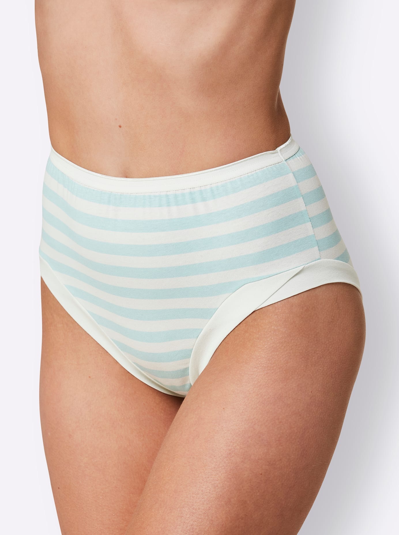 Wäschepur Damen Taillenslip 3 Stk. tlg. in grün, Größe 38