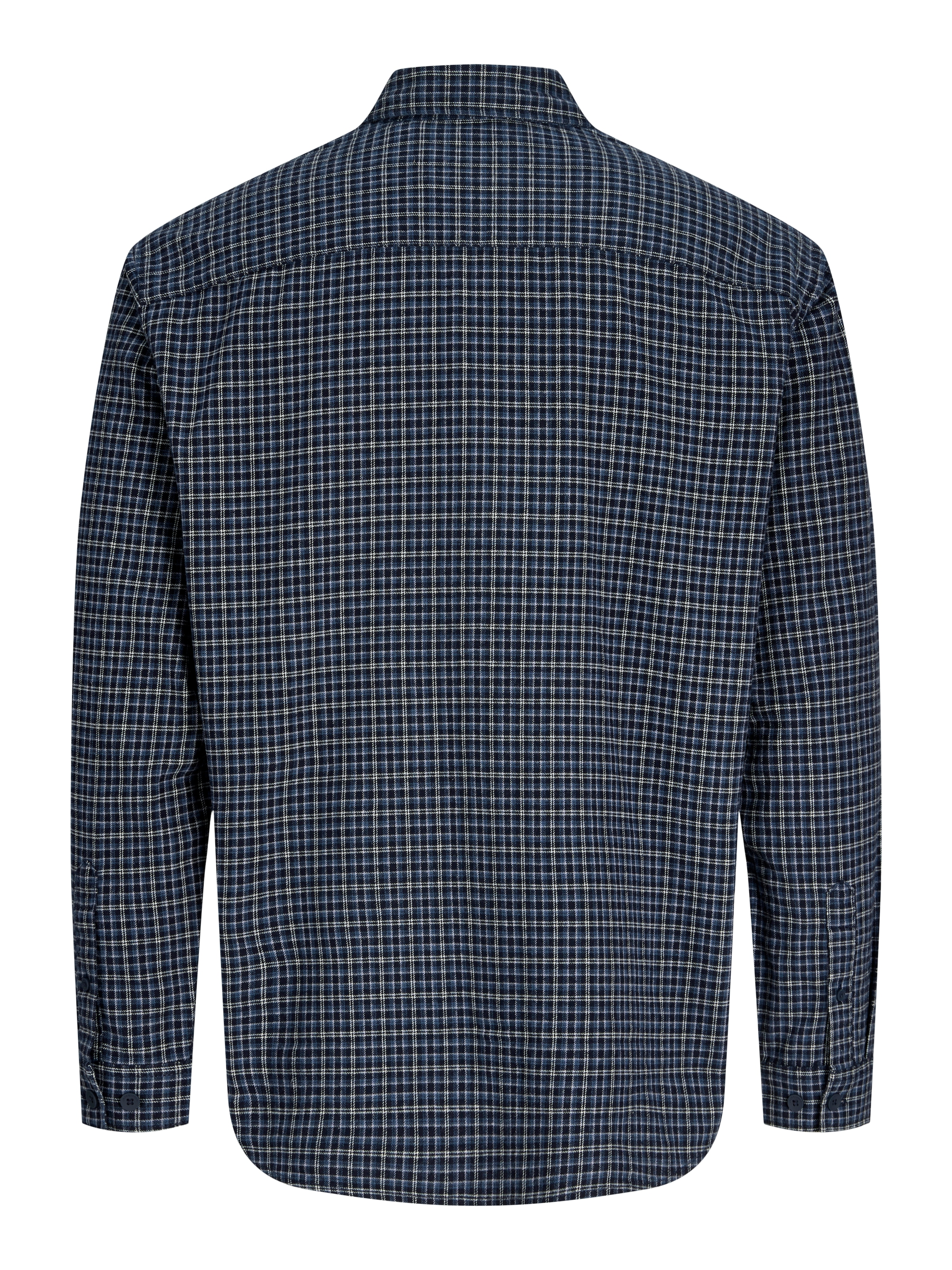 Jack & Jones Langarmhemd »JJCARTER CHECK SHIRT LS SN« Baumwolle, relaxed fit