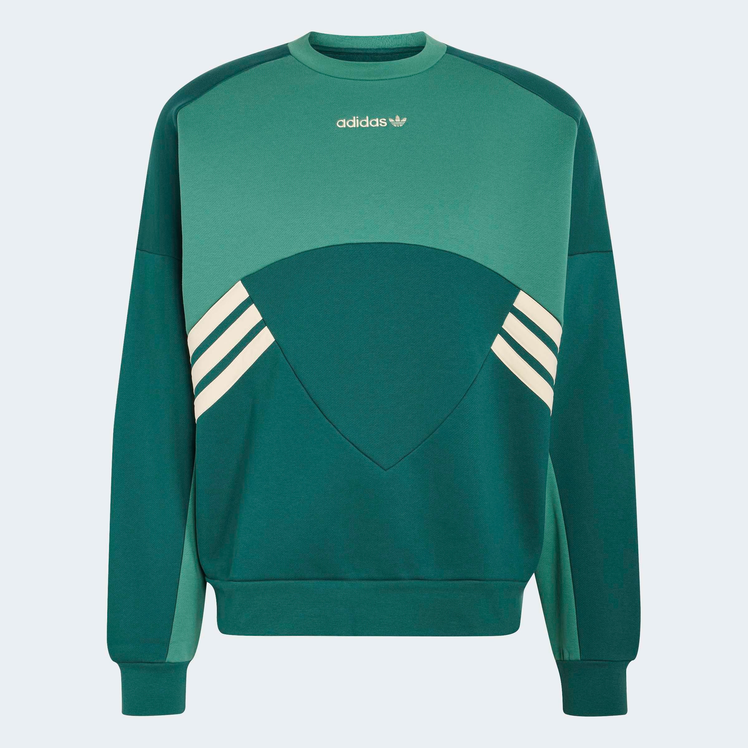 adidas Originals Sweatshirt »MUNICH 93 RUNDHALS«, mit angesetzten Bündchen an Ärmel- und Rumpfabschluss
