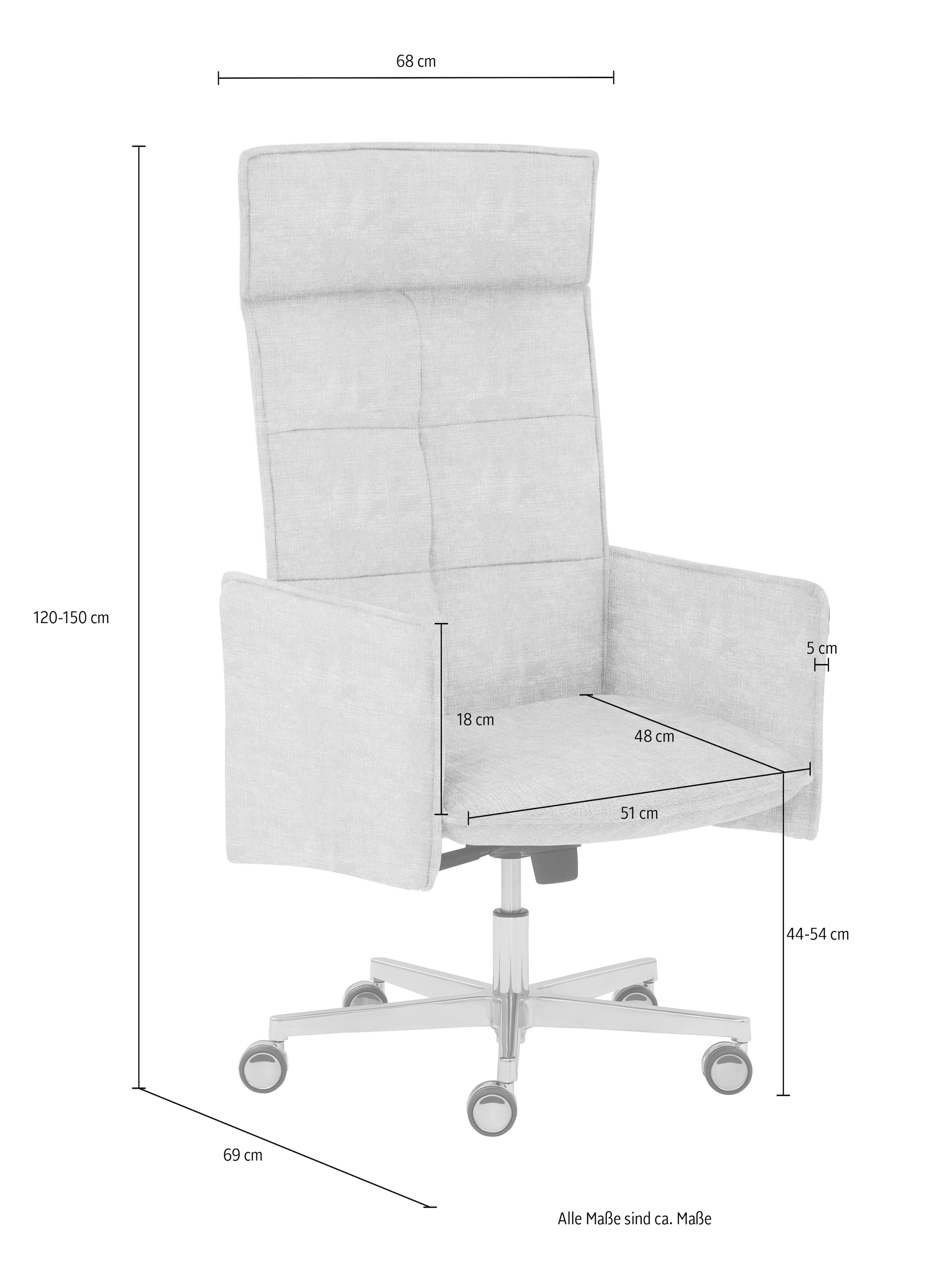 Mayer Sitzmöbel Drehstuhl »myCOSYWORXX Homeoffice Sessel« () 1 Stk.besonders bequem gepolstert