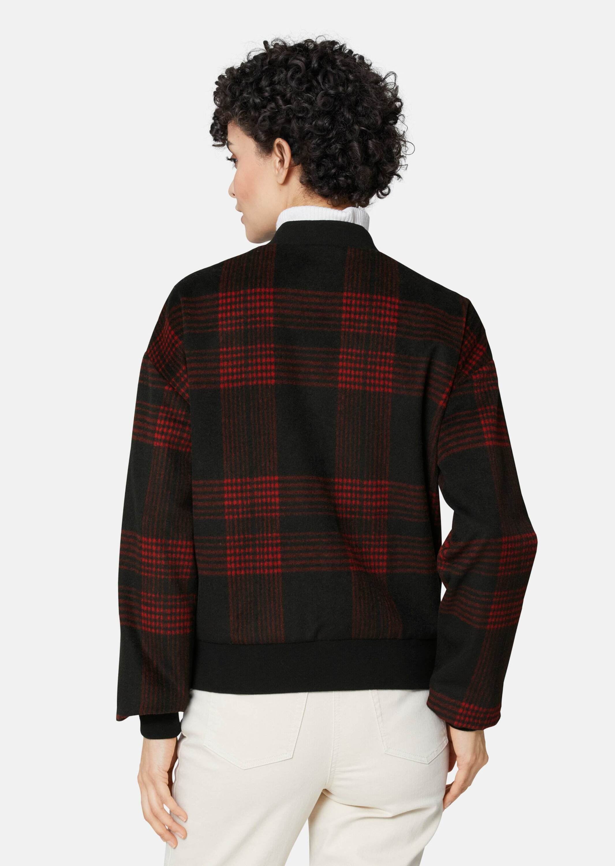 MADELEINE Outdoorjacke »Jacke Bomberjacke mit coolem Karomuster«