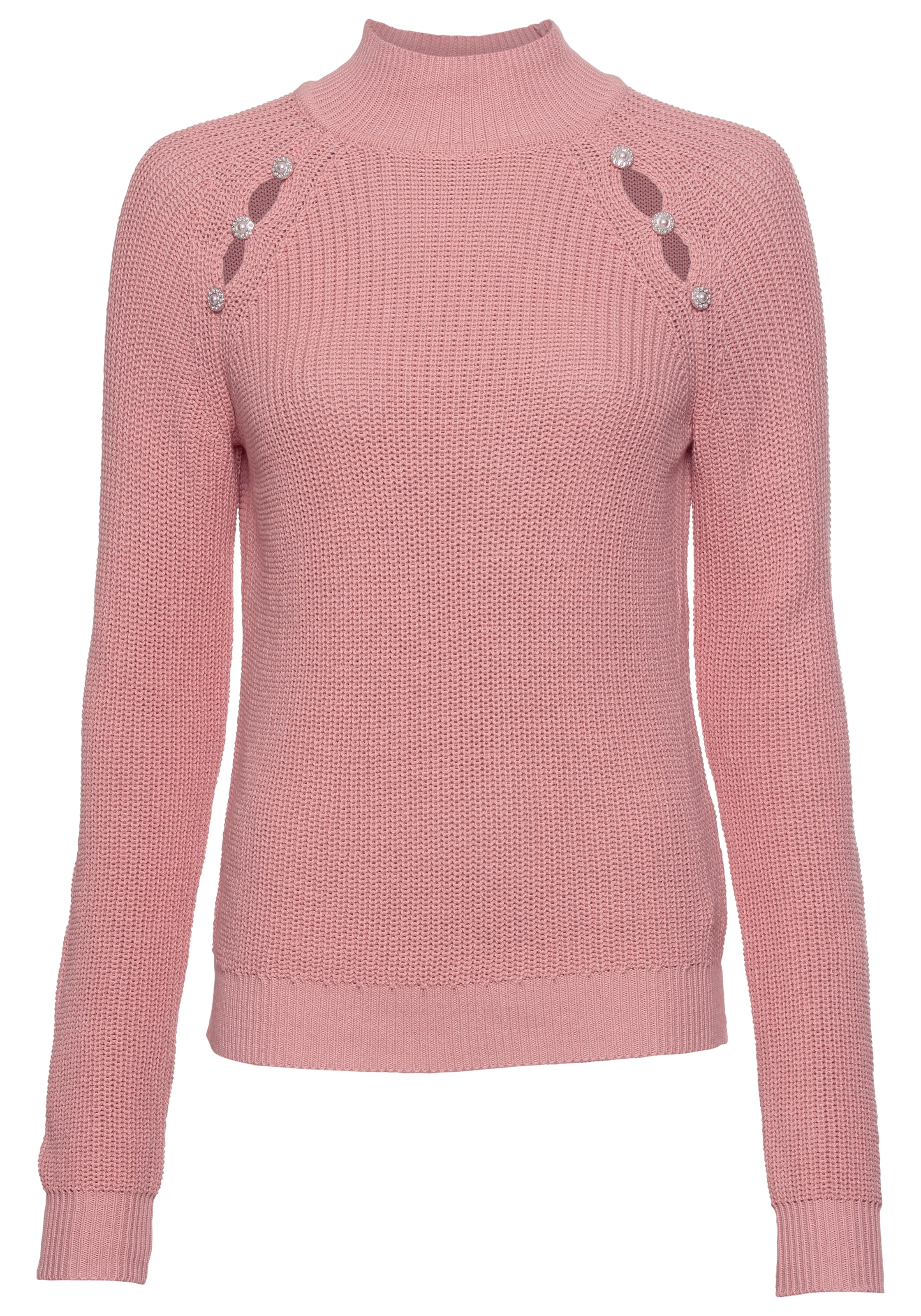 Melrose Rollkragenpullover, mit Cut-Outs - NEUE KOLLEKTION