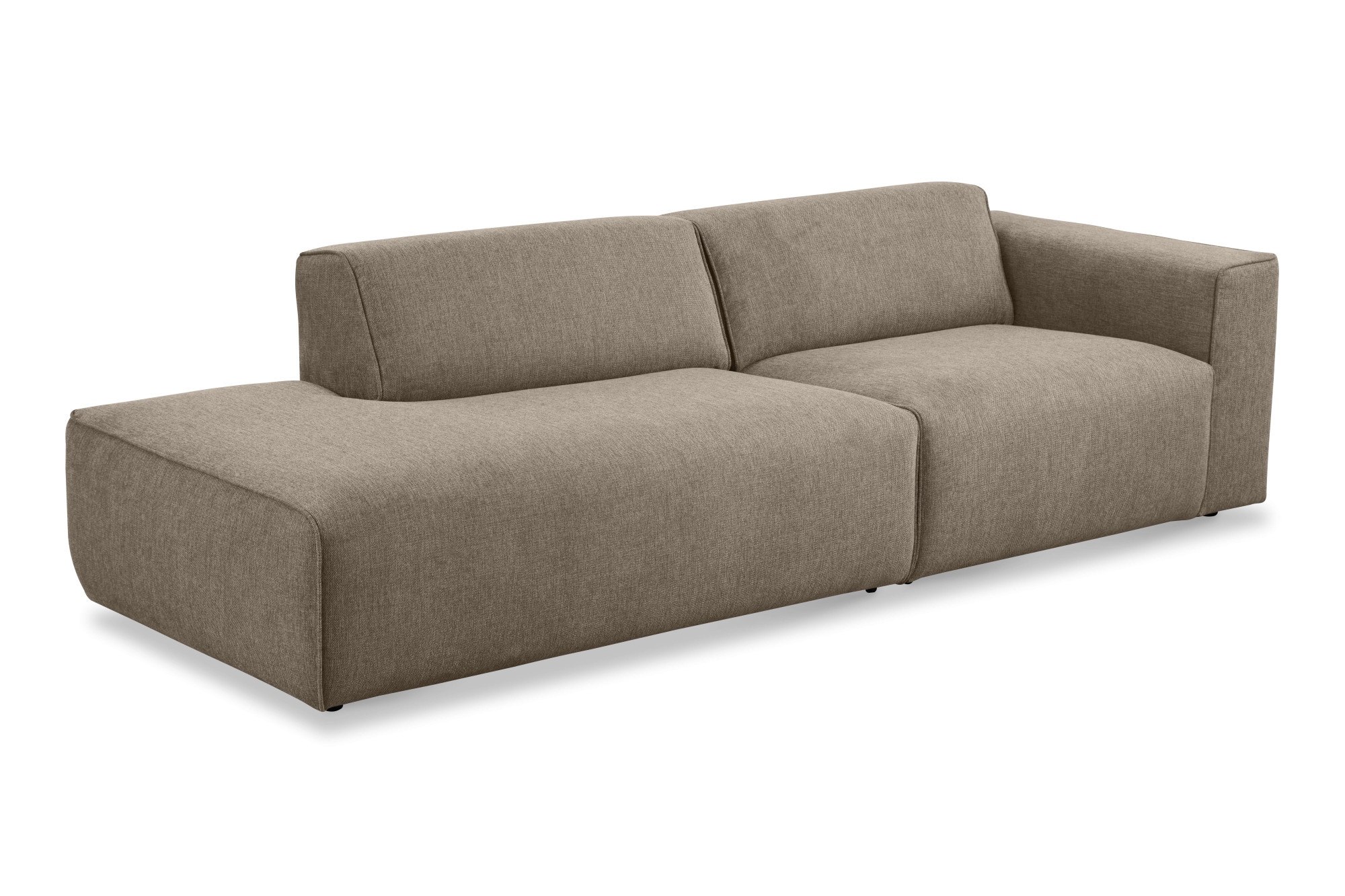 andas 2-Sitzer »Noord mit Kedernaht, Breite 227 cm«, mit Kedernaht, Breite 227 cm, Cord, Struktur, Webstoff