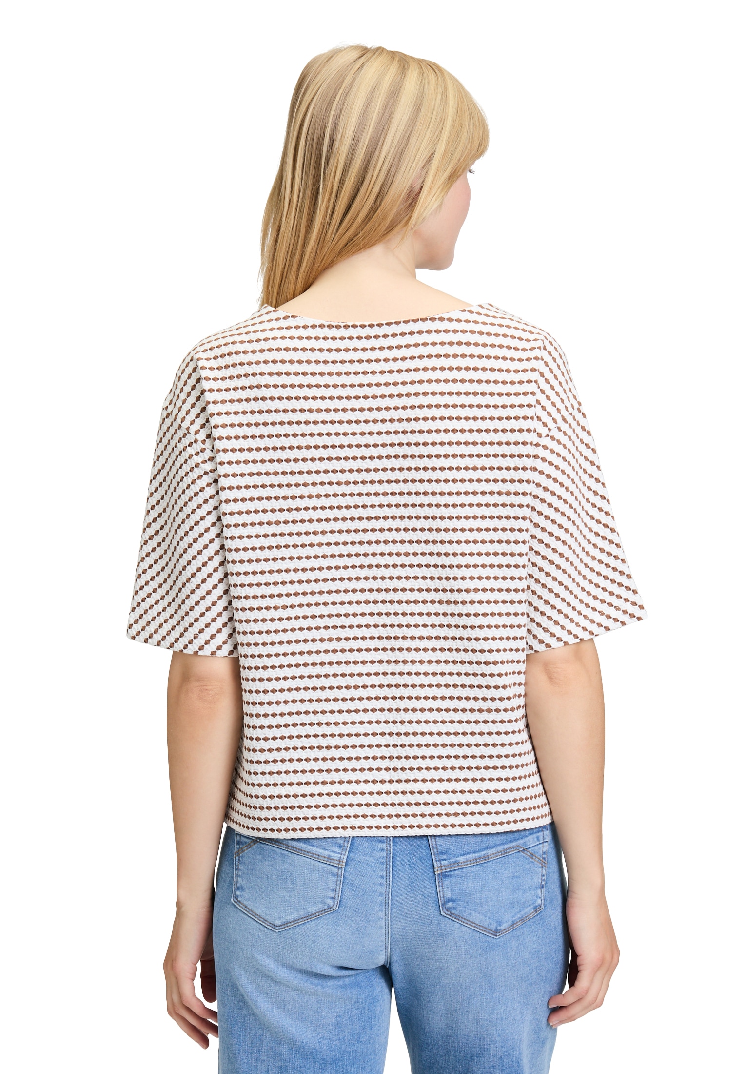 Betty&Co Sweatshirt »Sweatpullover mit Rundhalsausschnitt«