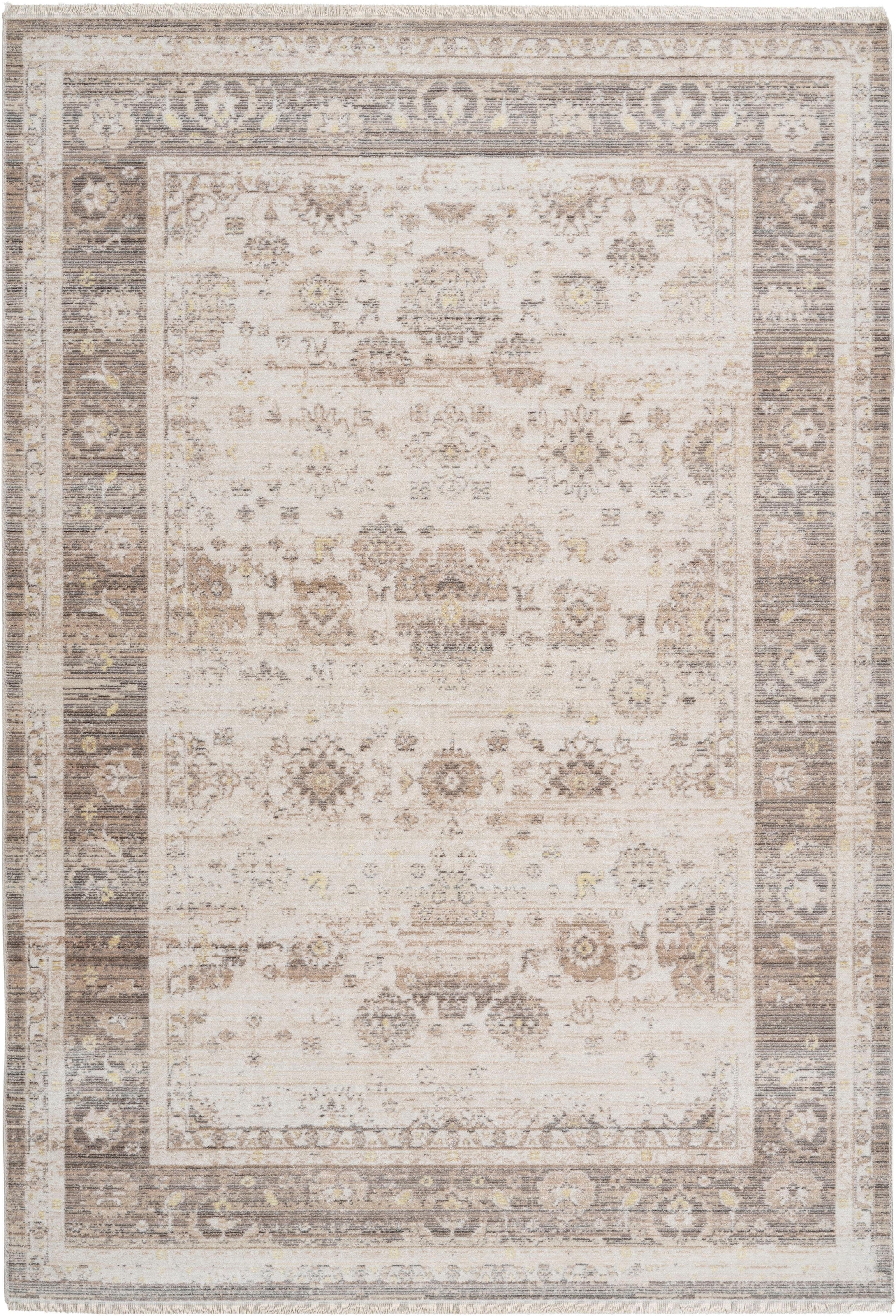 calo-deluxe Teppich »Rossa 980« rechteckig 5 mm Höhe Vintage Optik, Wohnzimmer