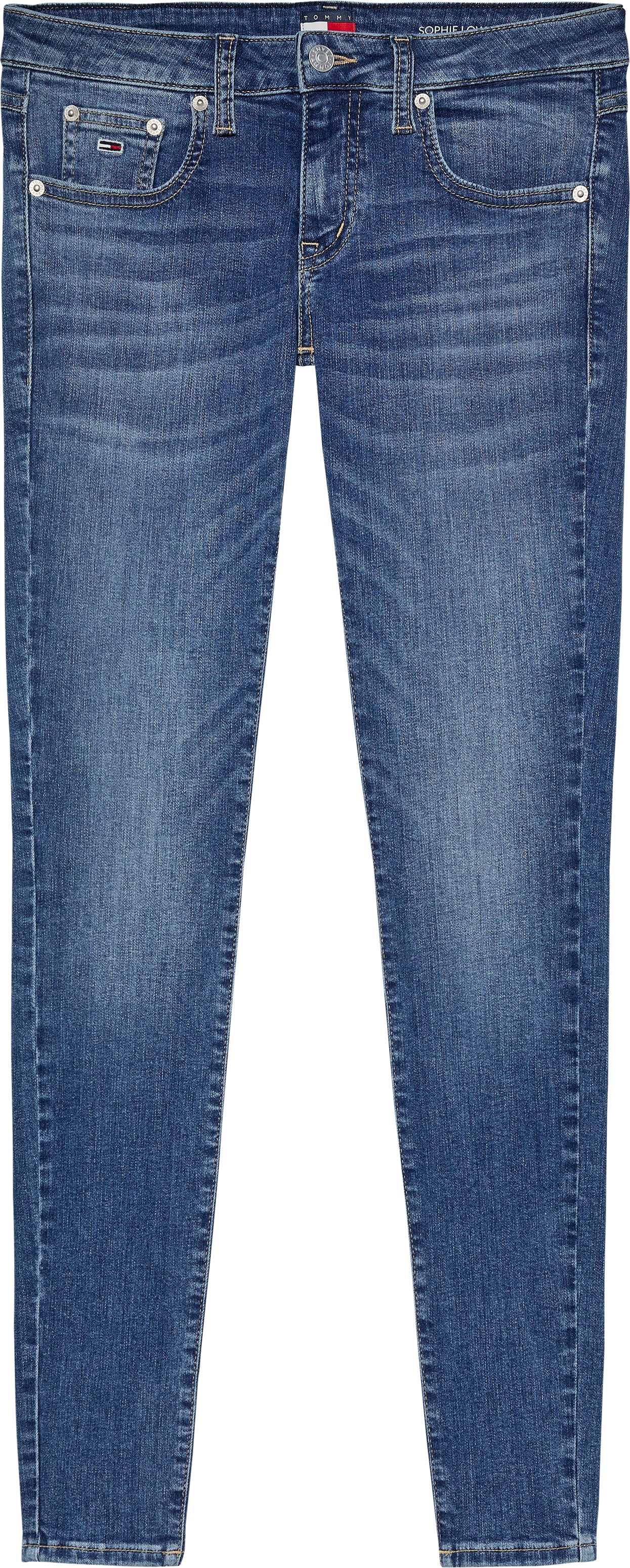 Tommy Jeans Skinny-fit-Jeans »SOPHIE LW SKN«, mit Logo-Badge, in Knöchellänge