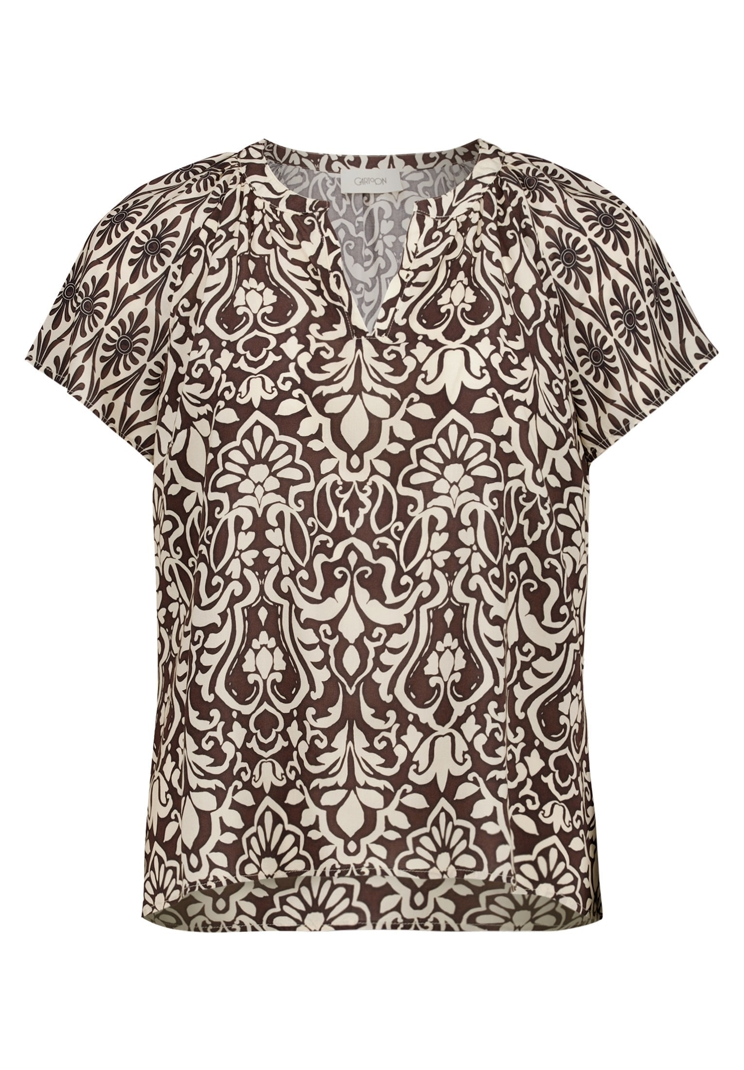 Cartoon Klassische Bluse »Blusenshirt mit Rüschen«
