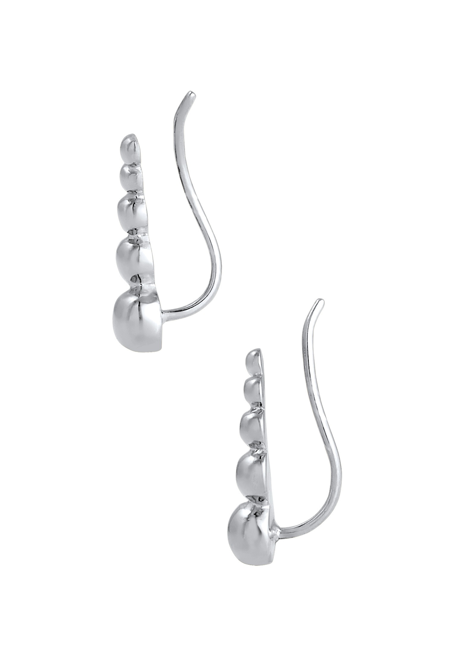 Elli Paar Ohrstecker »Ohrringe Ohrklemme Ear Cuffs im Kugel Look«