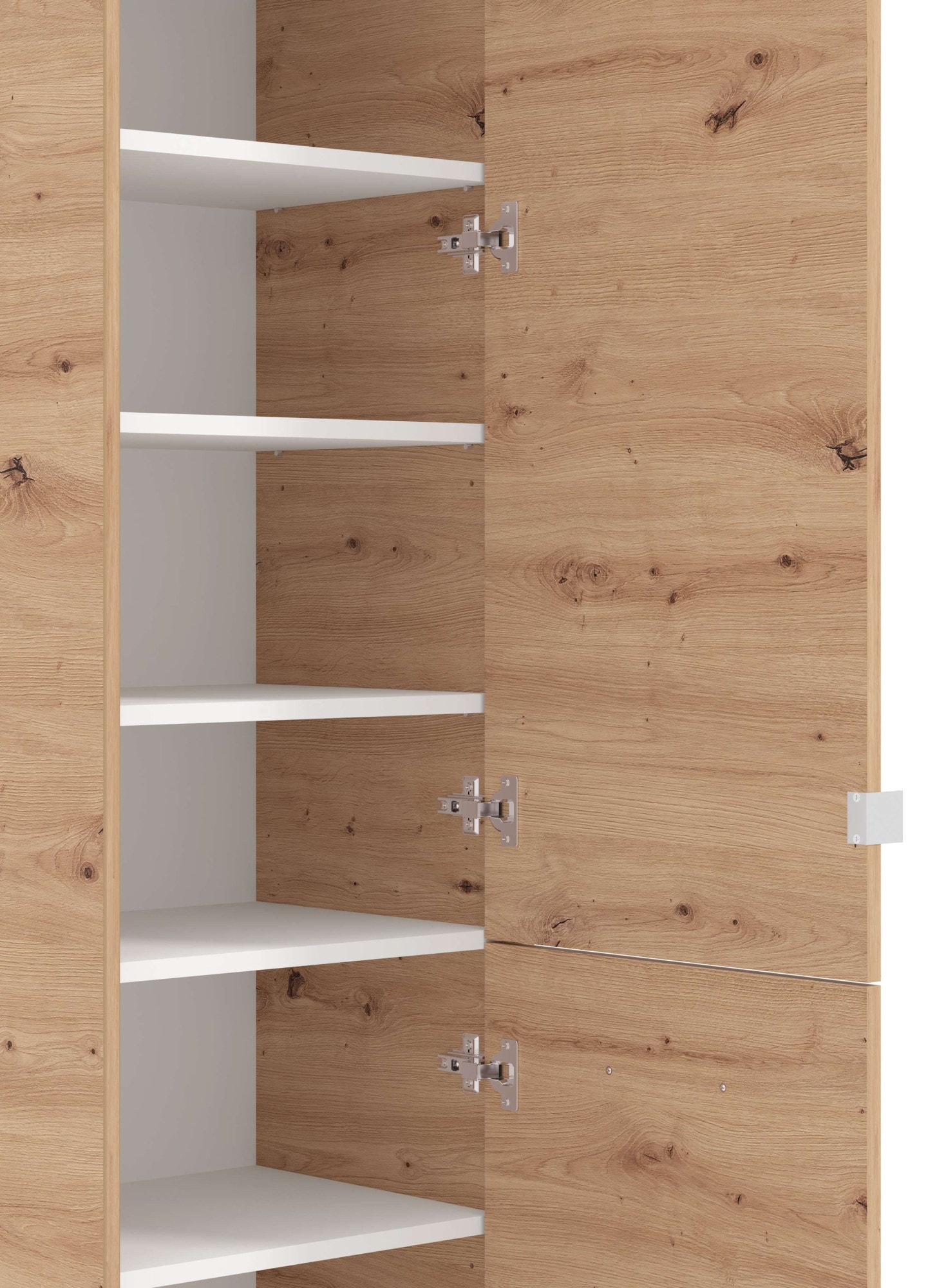 INOSIGN Schuhschrank »Menorca Schuhkommode, Lagerschrank, Schuhregal, Breite 47 cm« mit zwei Türen, in modernen und eleganten Farben, mit einem Spiegel