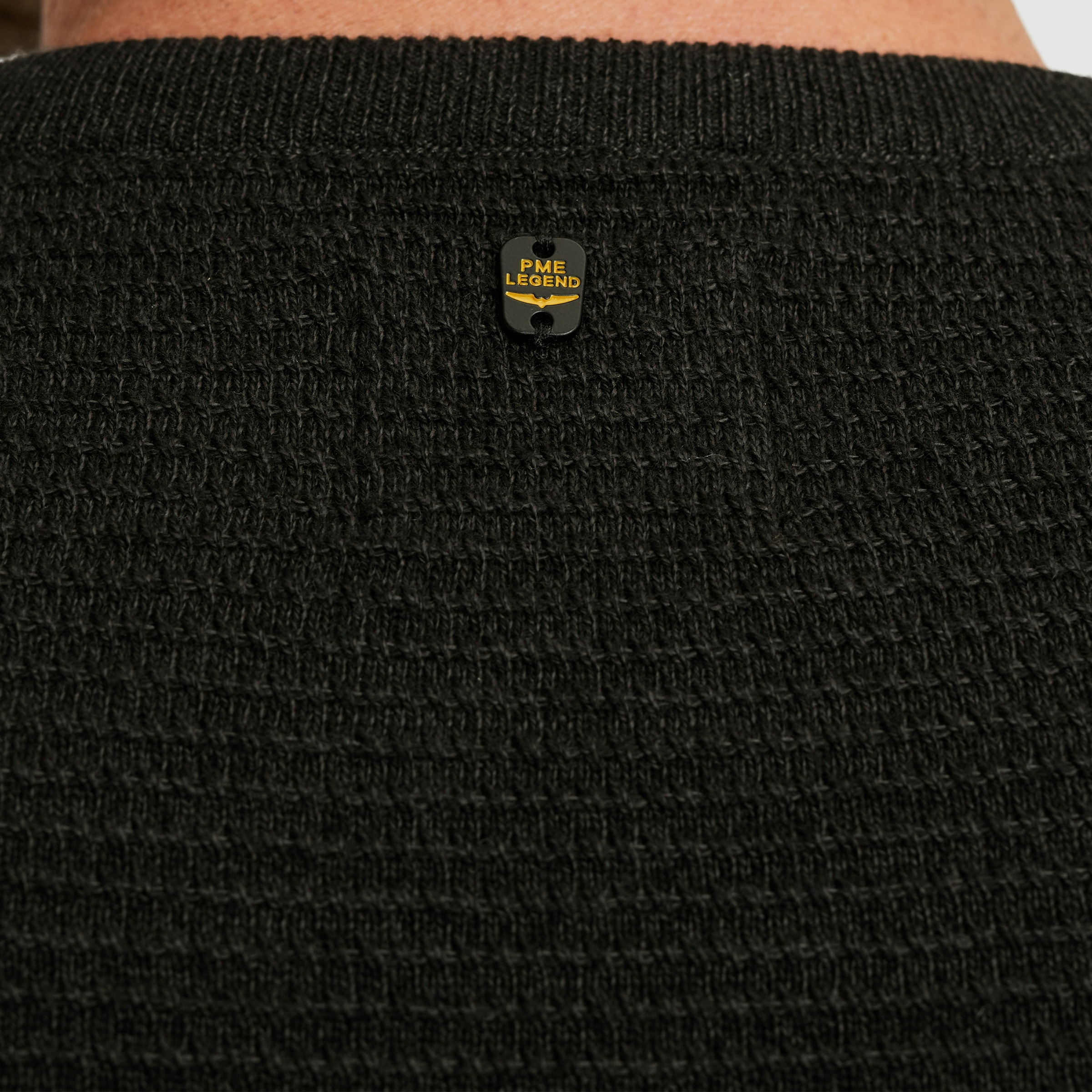 PME LEGEND Strickpullover mit Strick-Muster