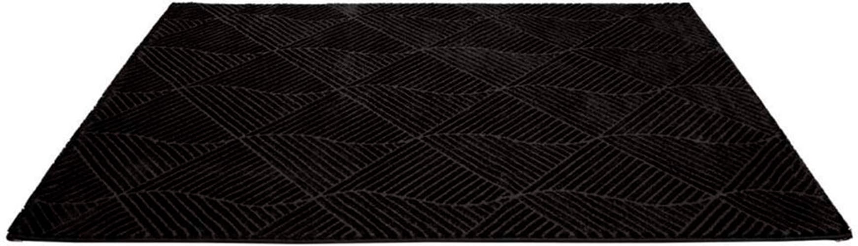 Carpet City Teppich »Friseé-Teppich FANCY 904«, rechteckig, 12 mm Höhe, Läufer, Kurzflor Wohnzimmer, florale 3D-Optik, für Schlafzimmer