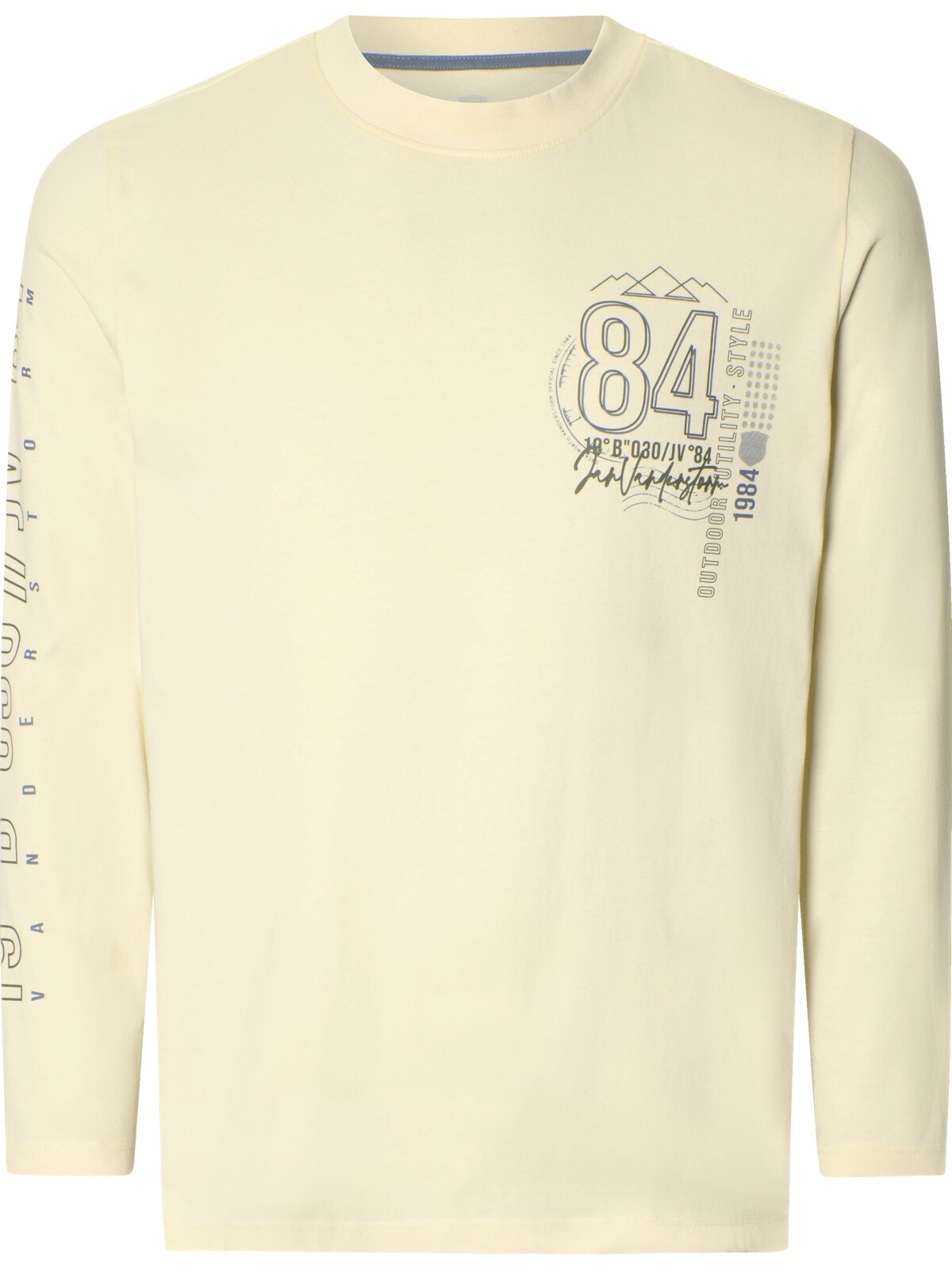 Jan Vanderstorm Langarm-Poloshirt »3er Pack Langarmshirt NORGARD«