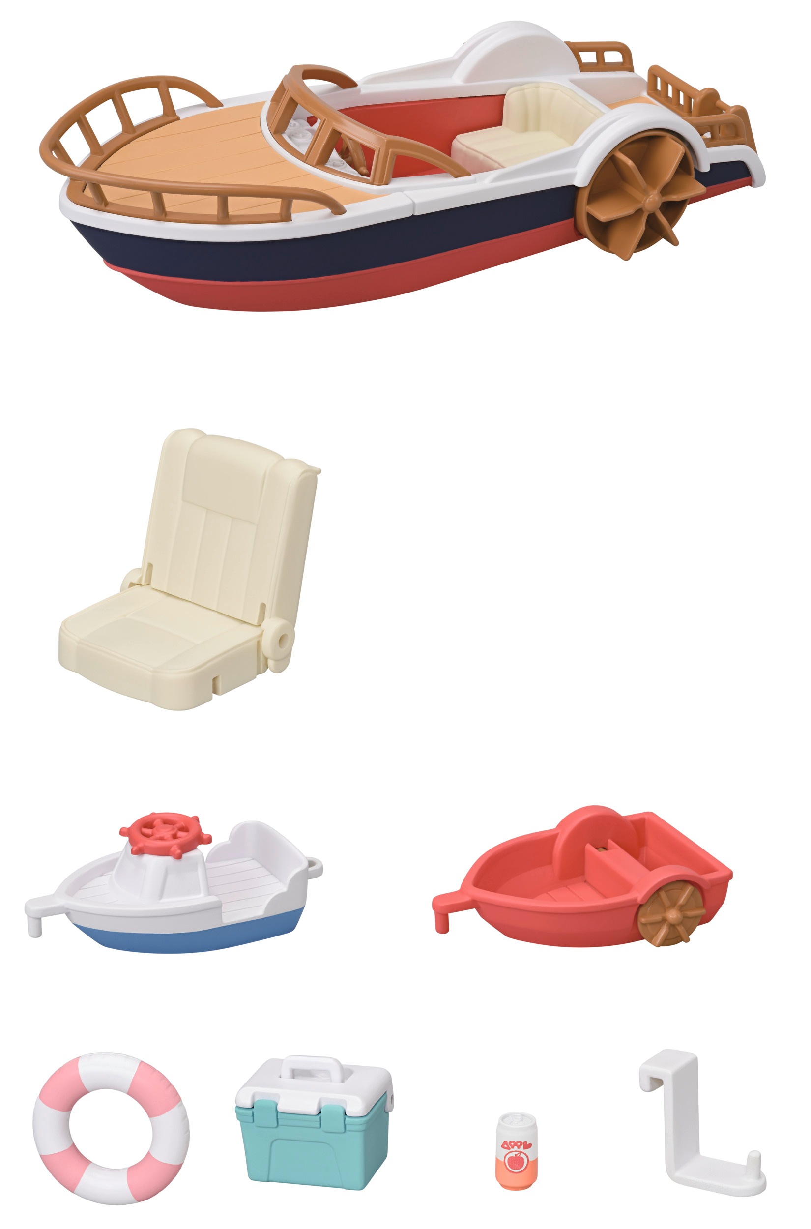 Sylvanian Families Spielzeug-Boot »Ausflugsboot mit Robbe«