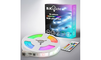 LED Stripe »USB RGBIC LED Strip, 5 m, mit Farbwechsel«, 150 St.-flammig, Lichtleiste,...