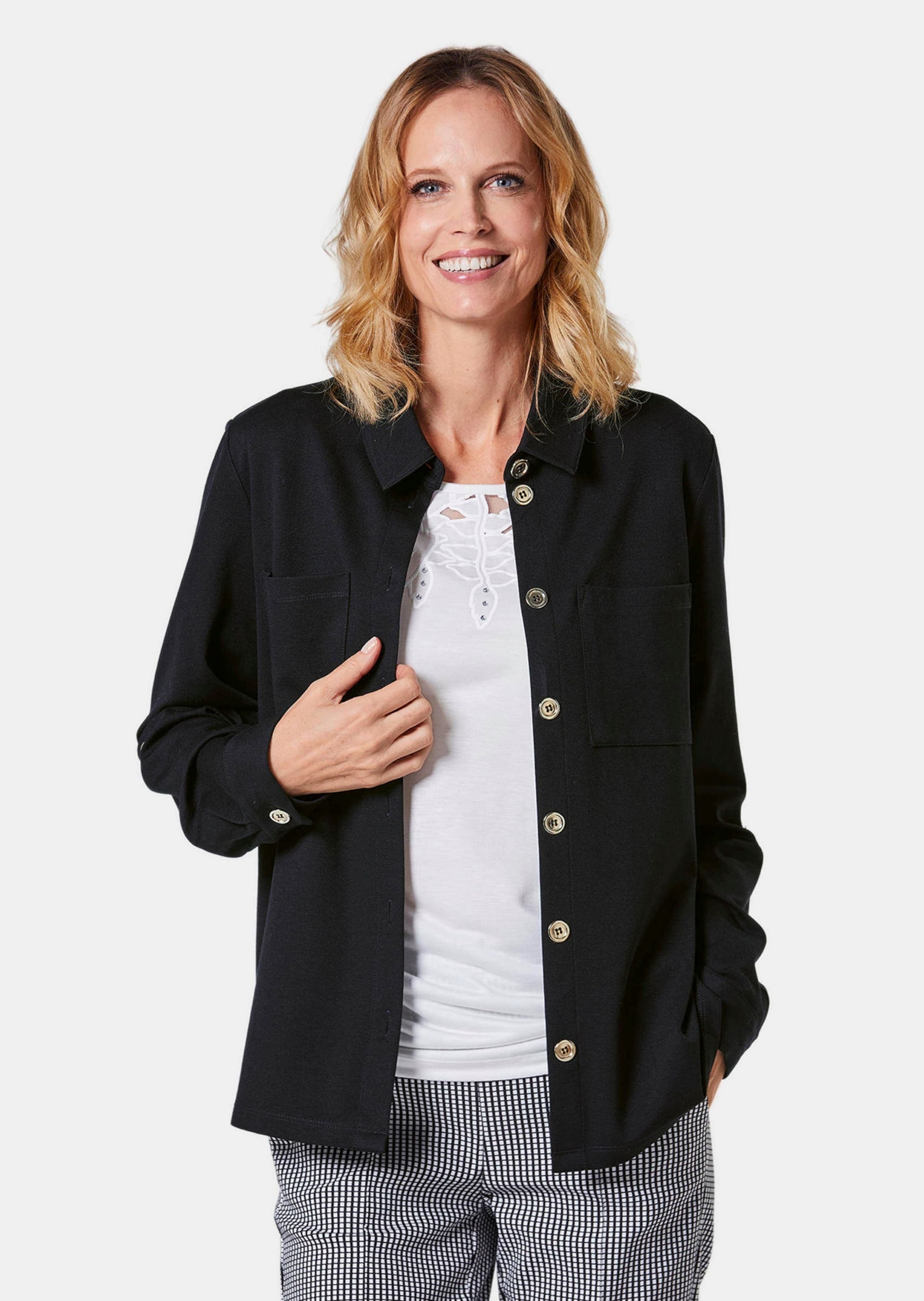 GOLDNER Kurzjacke »Hemdjacke«