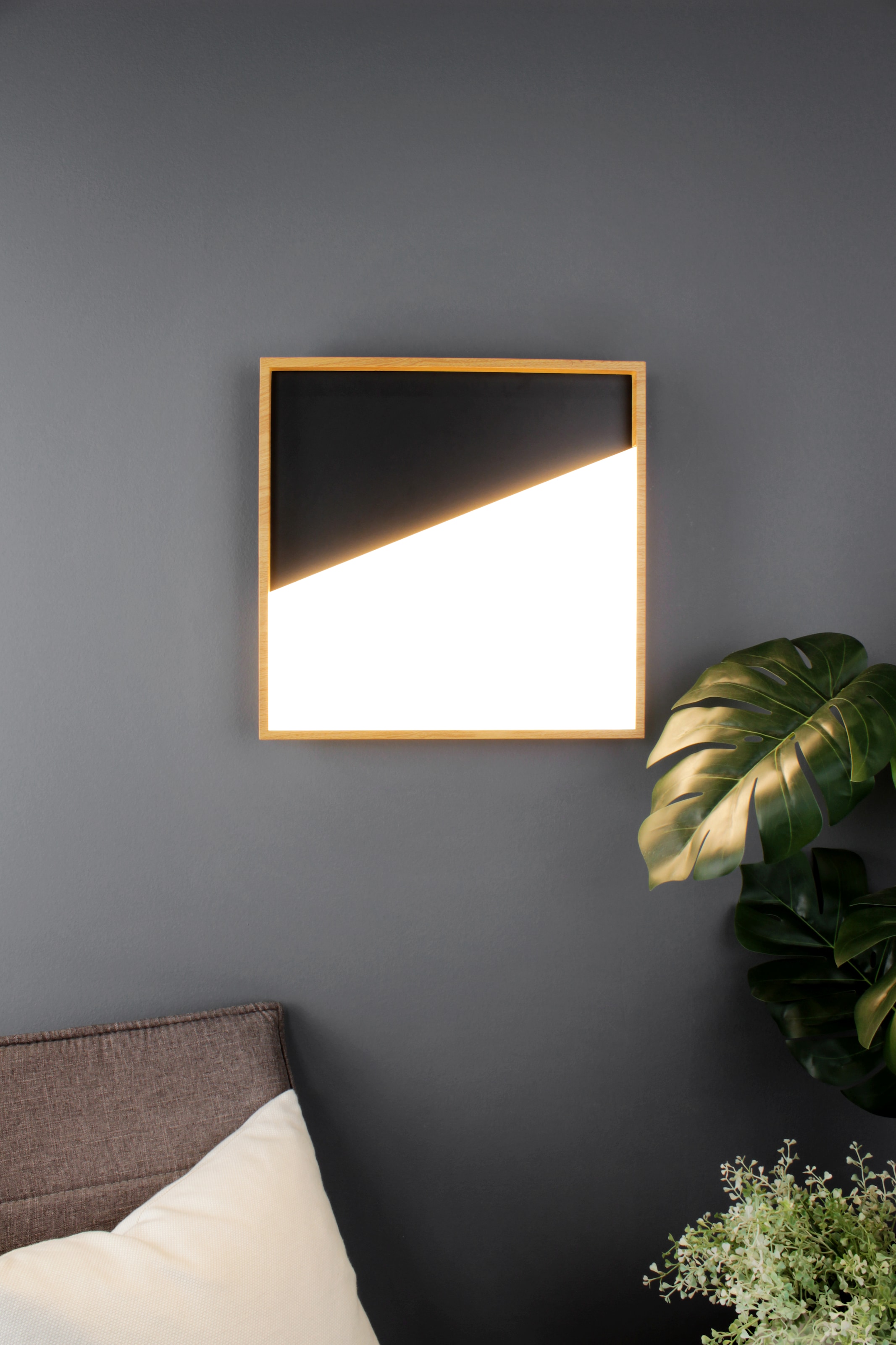 ECO-LIGHT LED Wandeuchte »VISTA«, LED fest integriert, Gr. ca. 30 x 30 cm